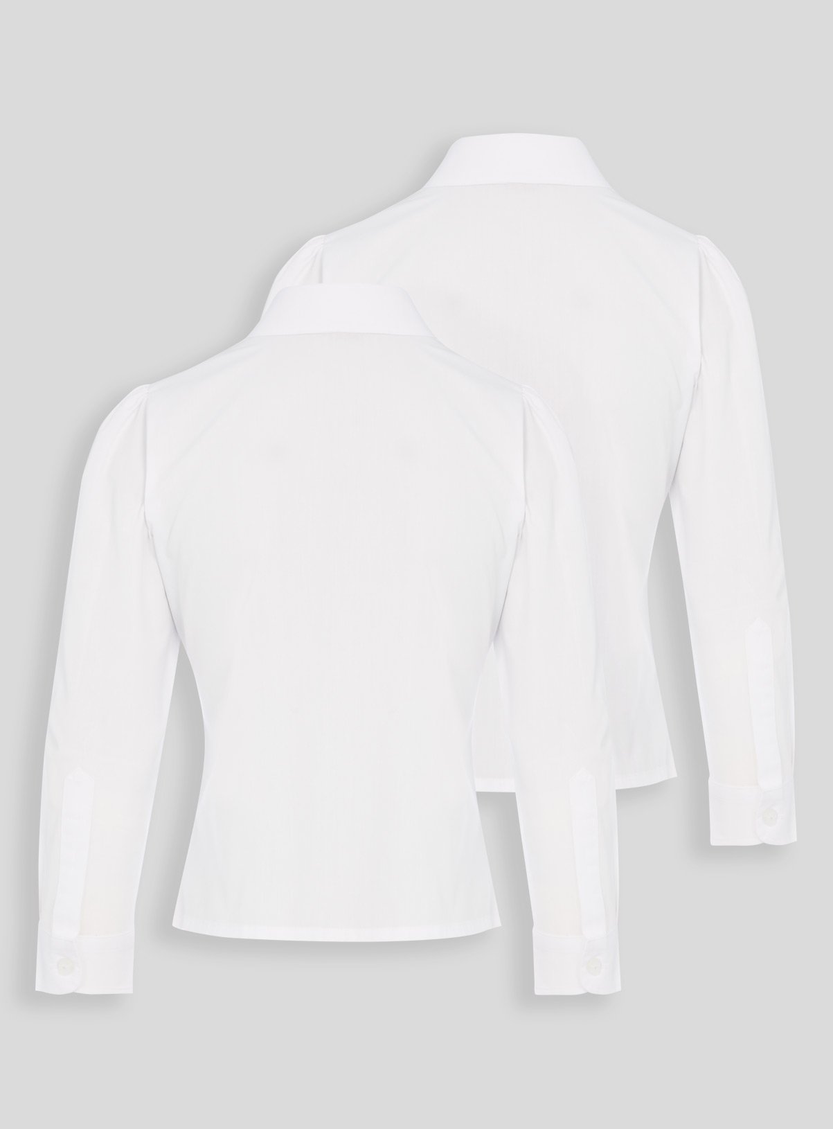 White Pleated School Blouses 2 Pack Review