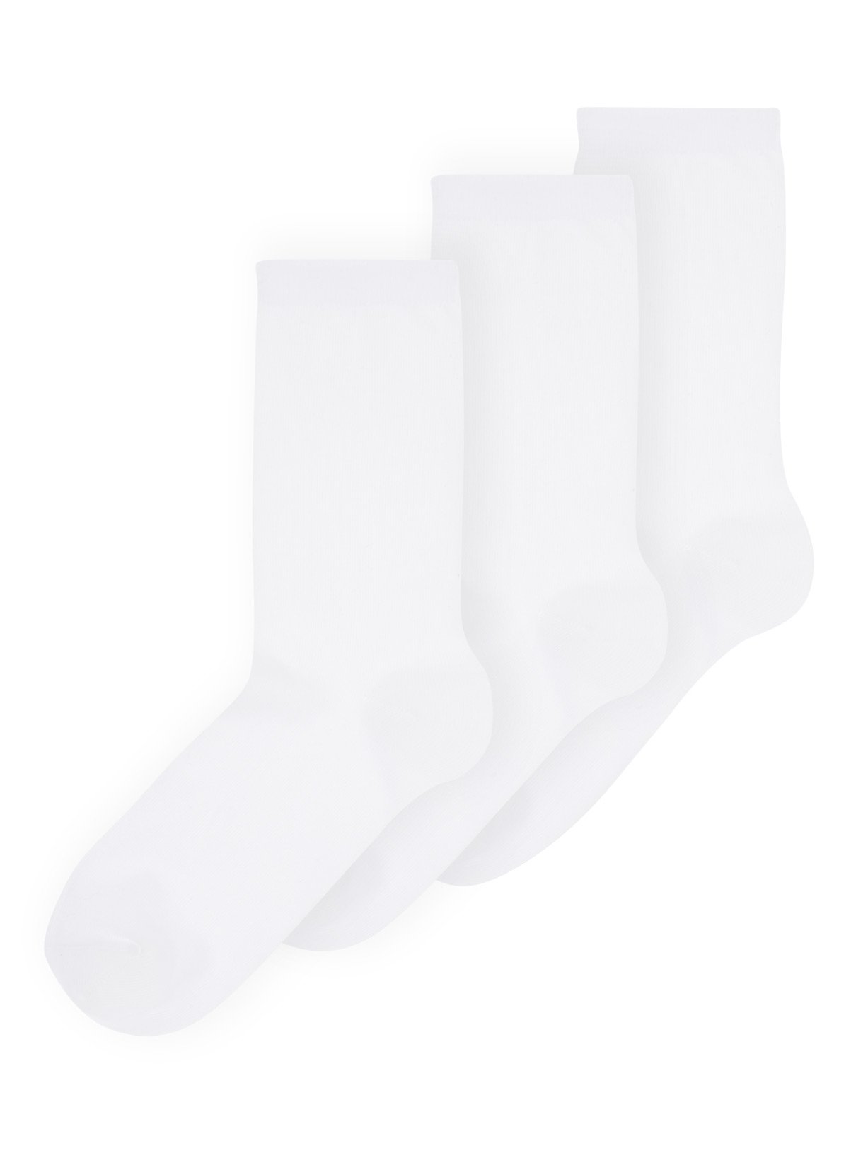 white ankle socks