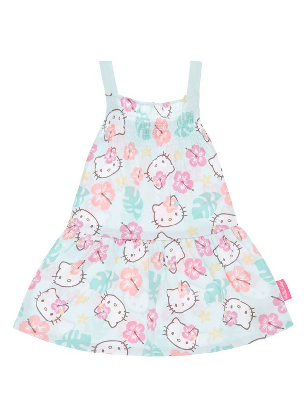 Kids Girls Multicoloured Hello Kitty Dress 9 Months 5 Months Tu Clothing