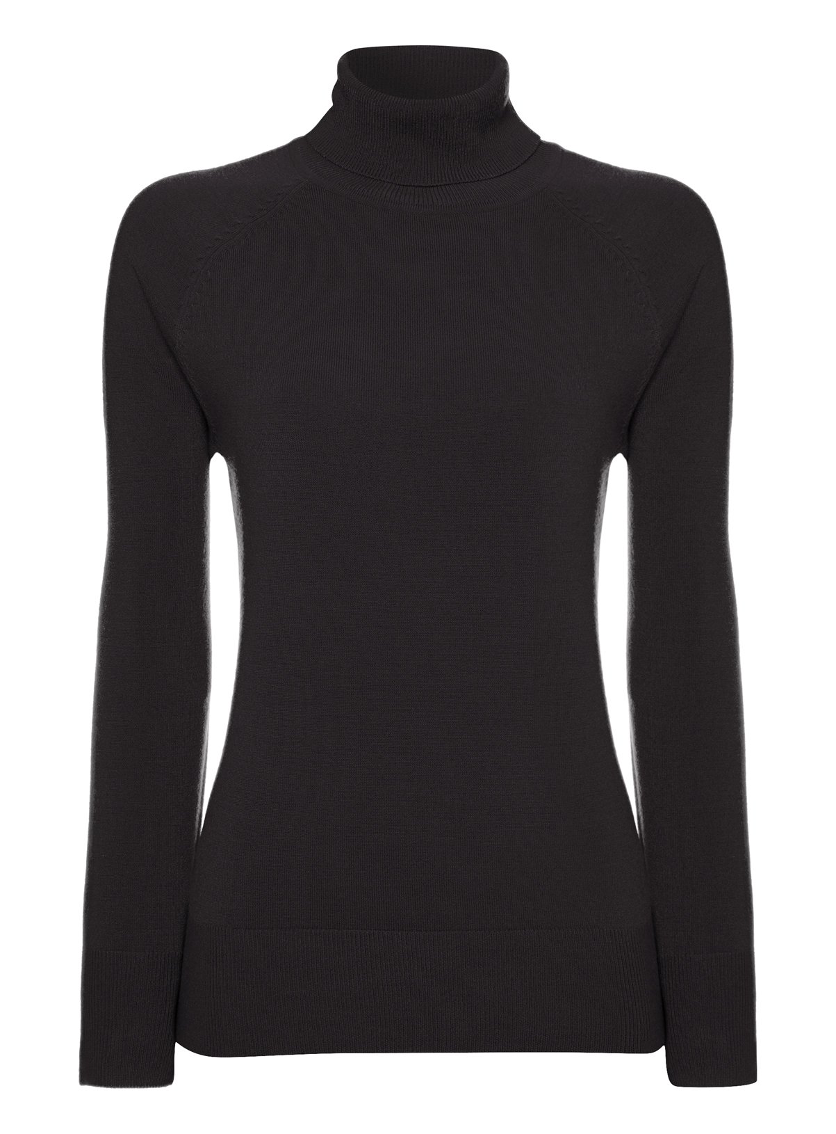 high polo neck jumper