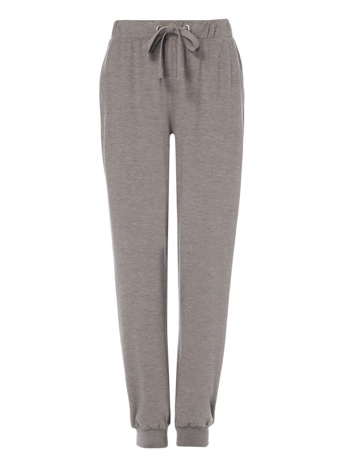 black fitted joggers womens