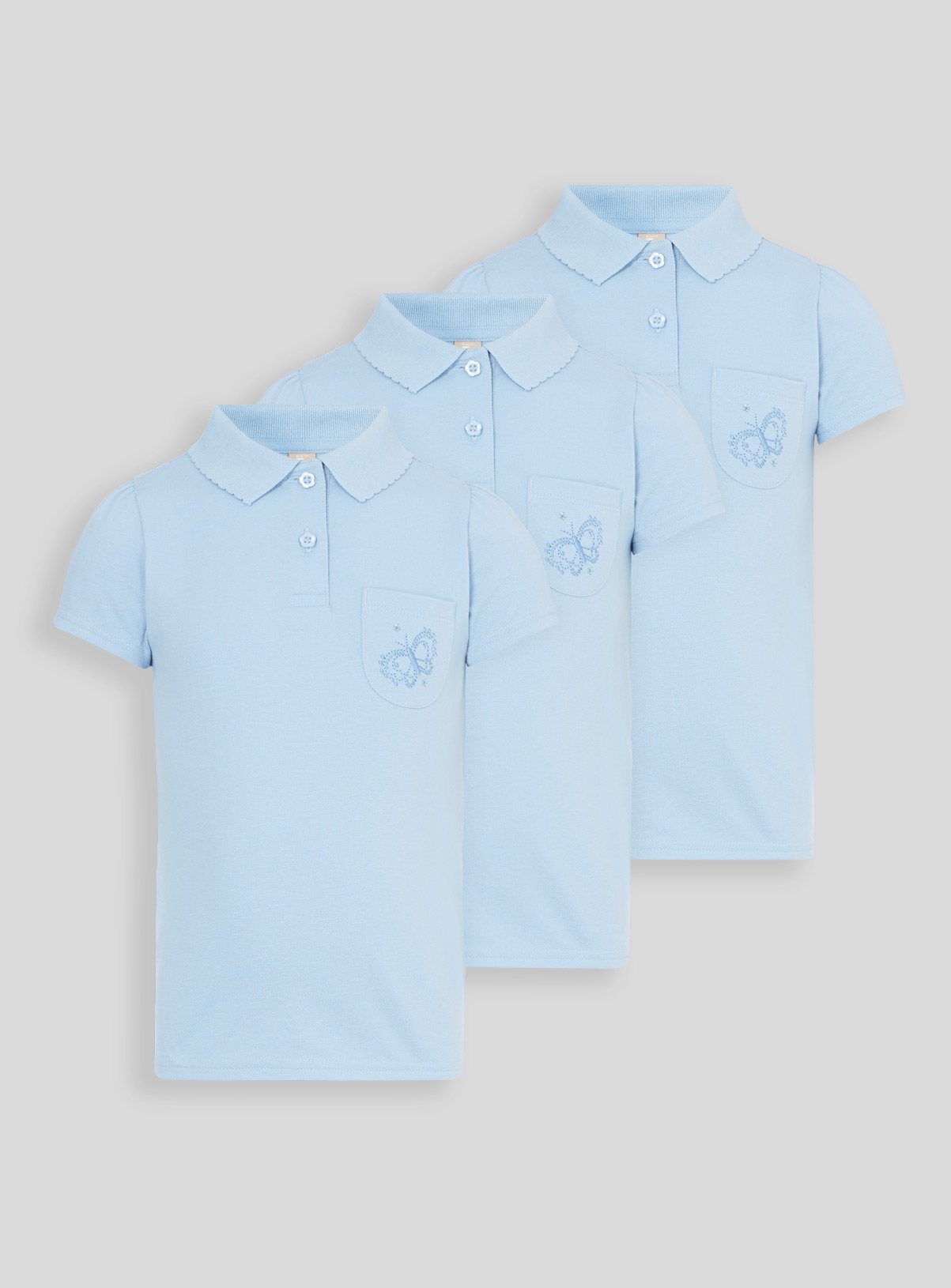 sainsbury's white polo shirts