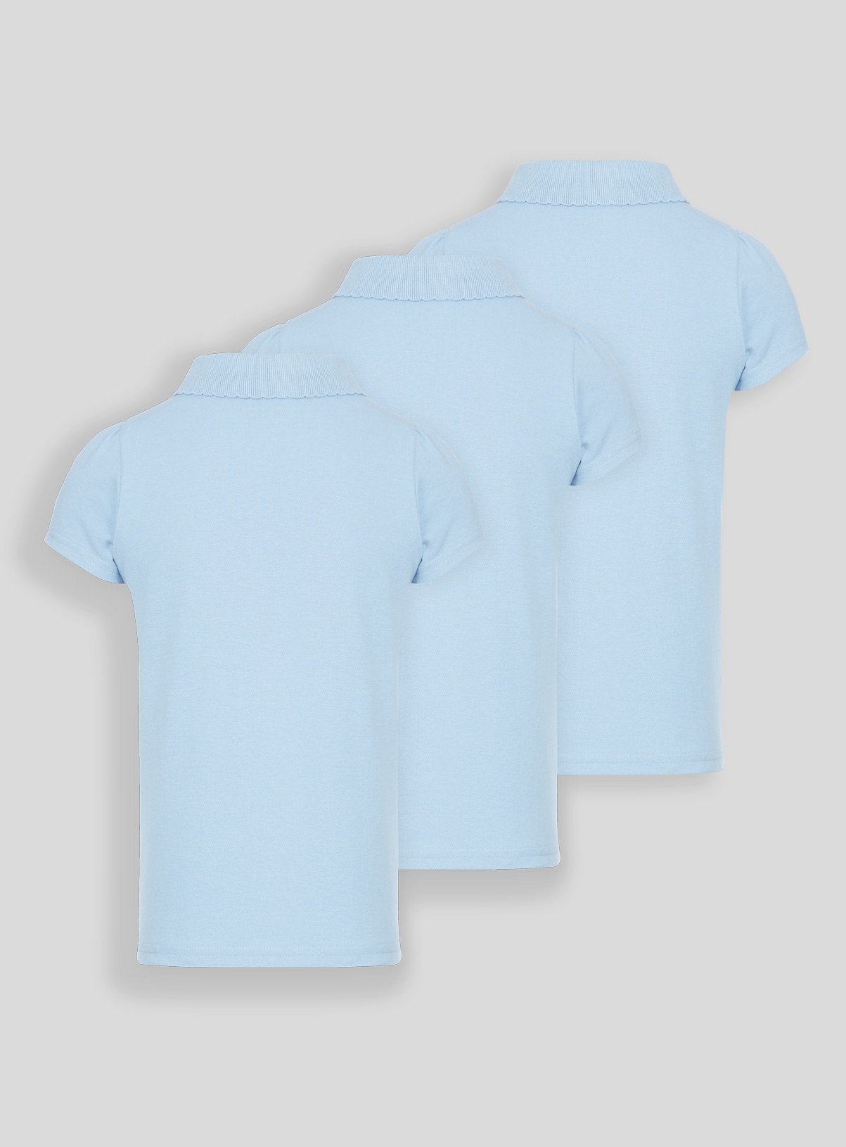 Blue Embroidered Pocket Polo Shirts 3 Pack Review