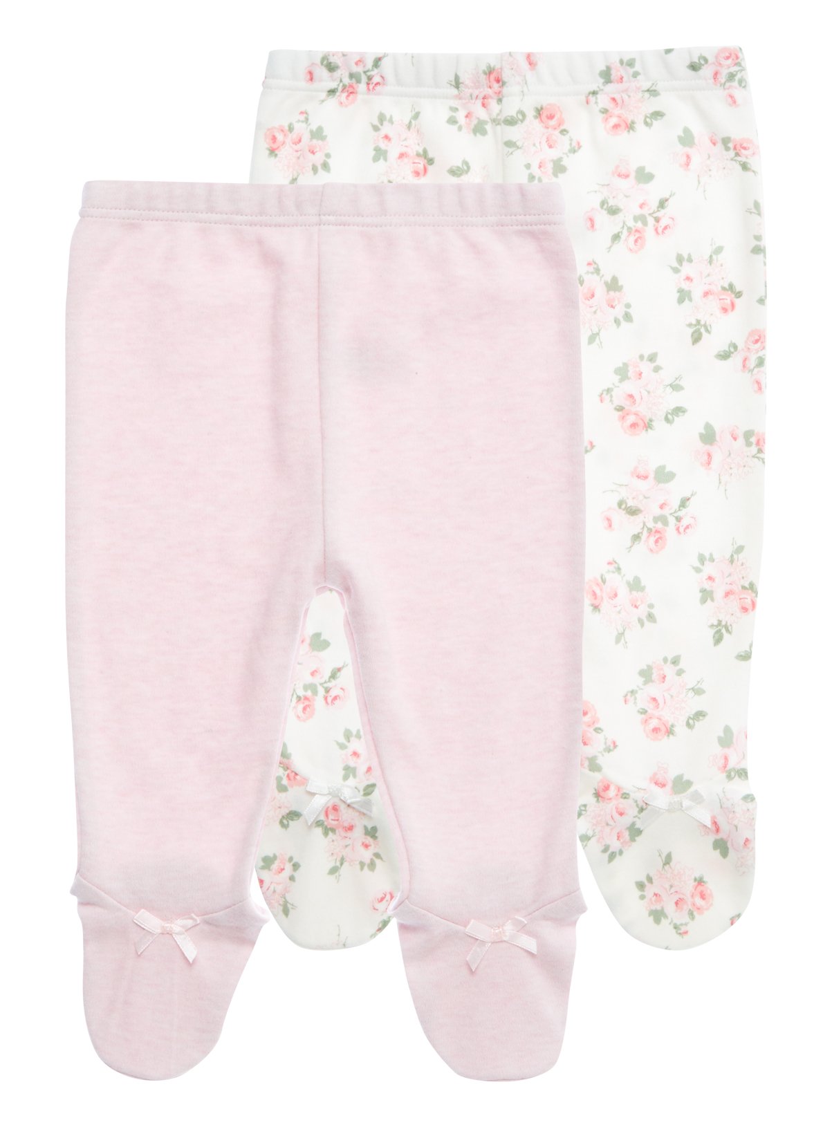 baby girl footed leggings