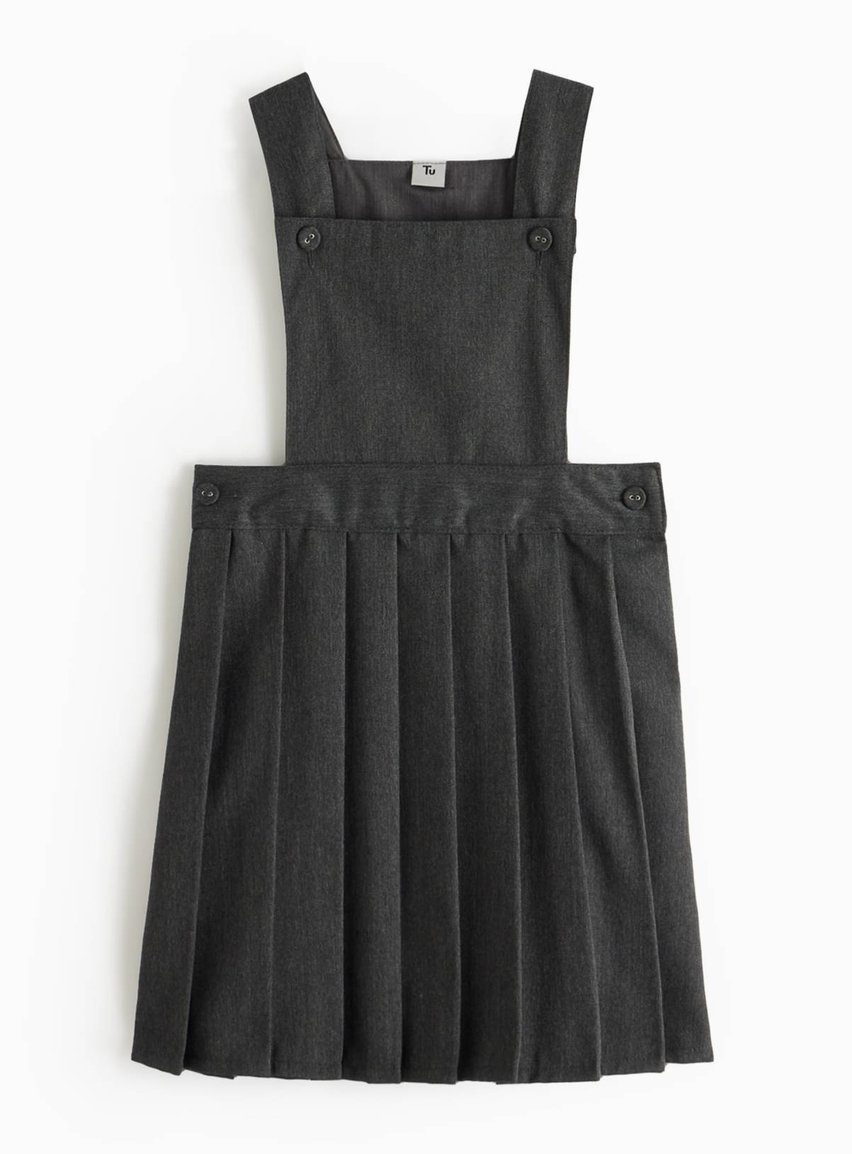 Grey Tabard Pinafore 8 years - Image 1