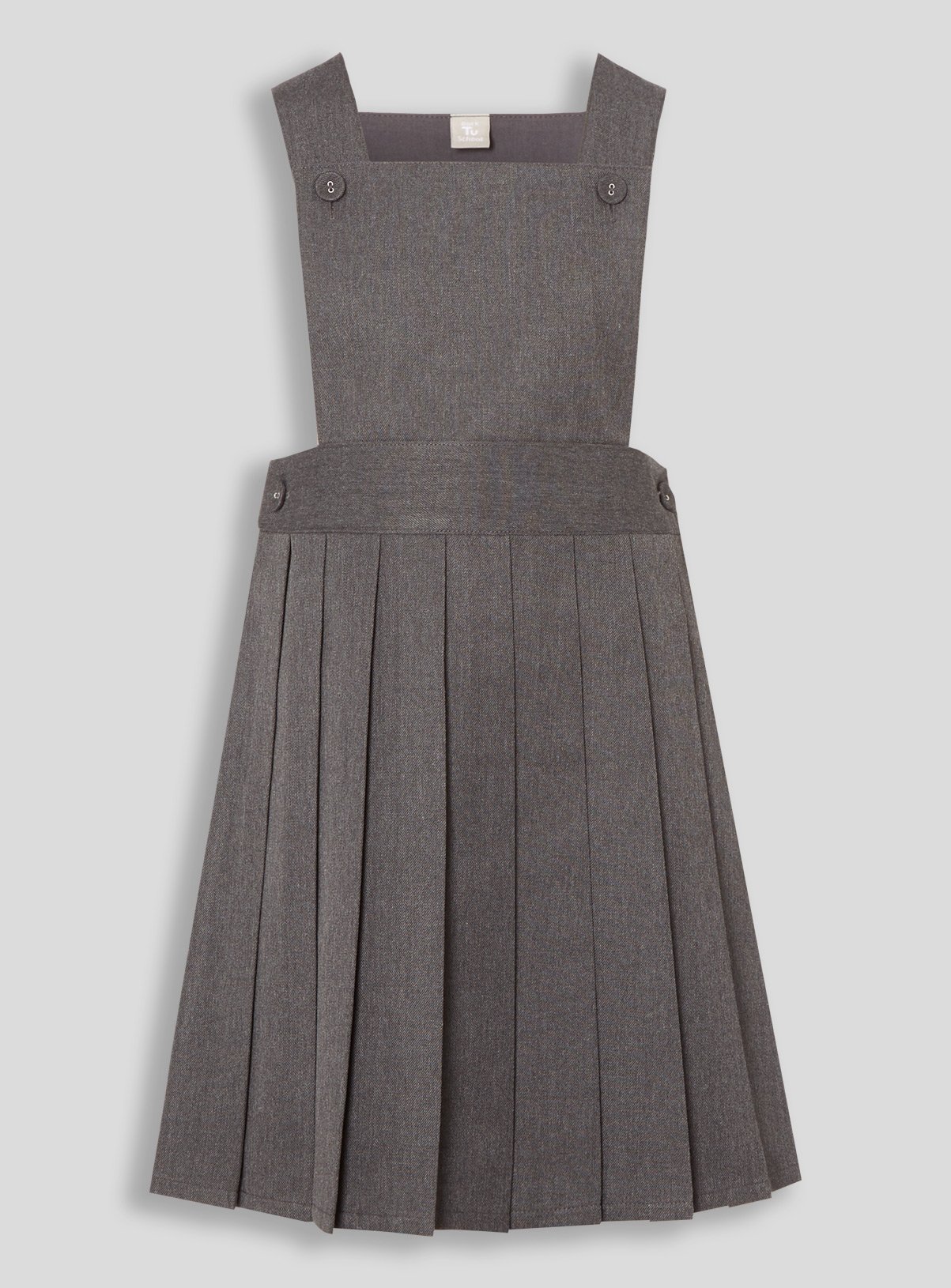 Buy Grey Tabard Pinafore - 12 years 