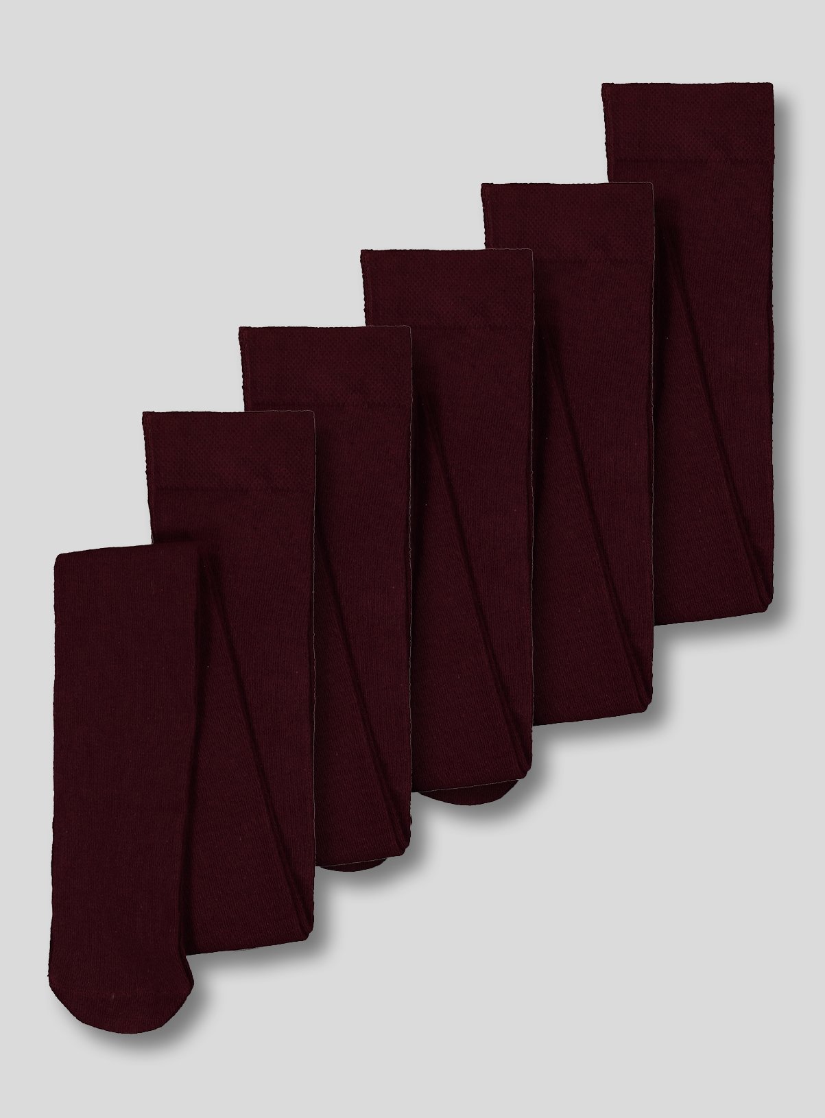 Burgundy Supersoft Tights 5 pack Review