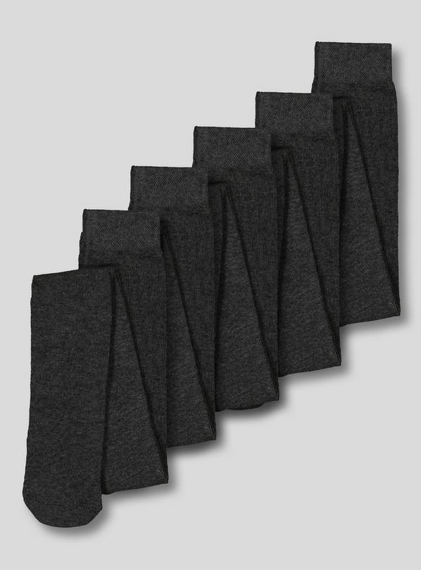 Grey Supersoft Tights 5 Pack 2-3 years