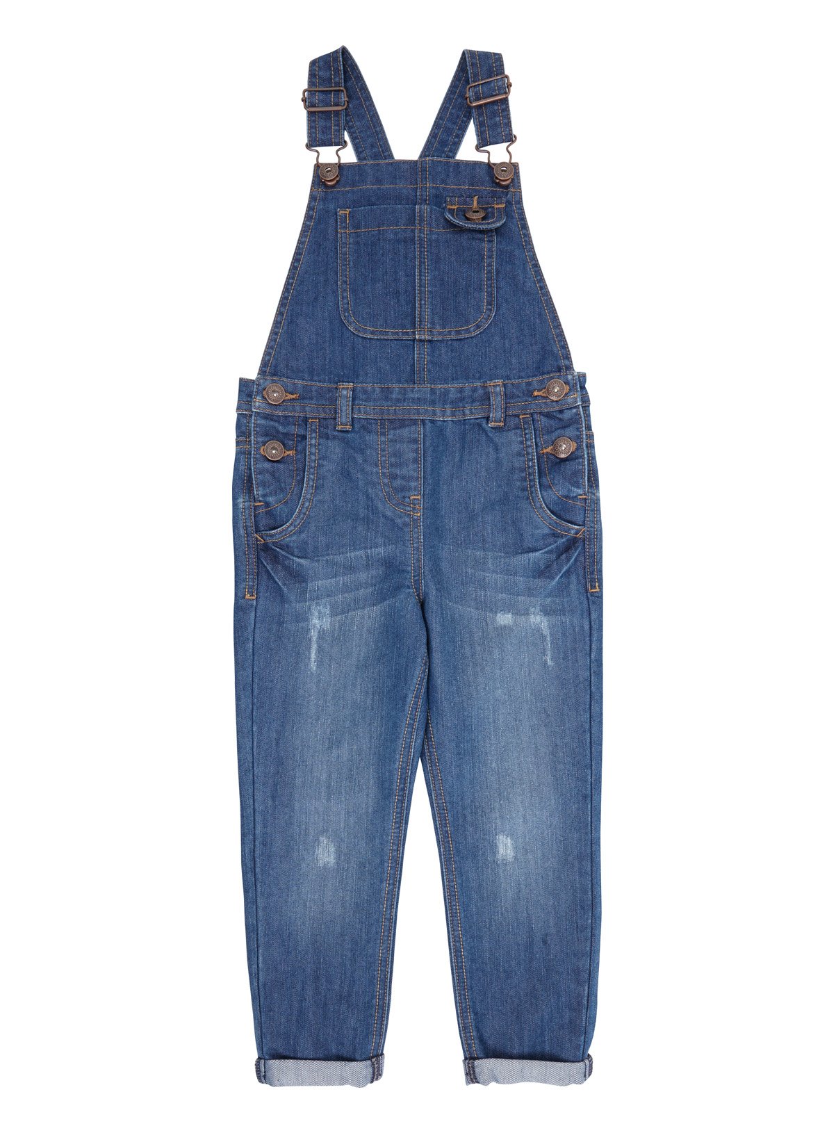 girl denim dungarees uk