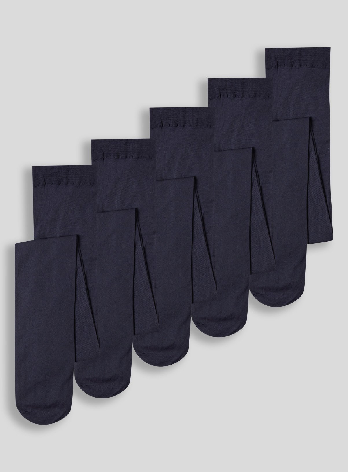 Navy Opaque Tights 5 Pack Review