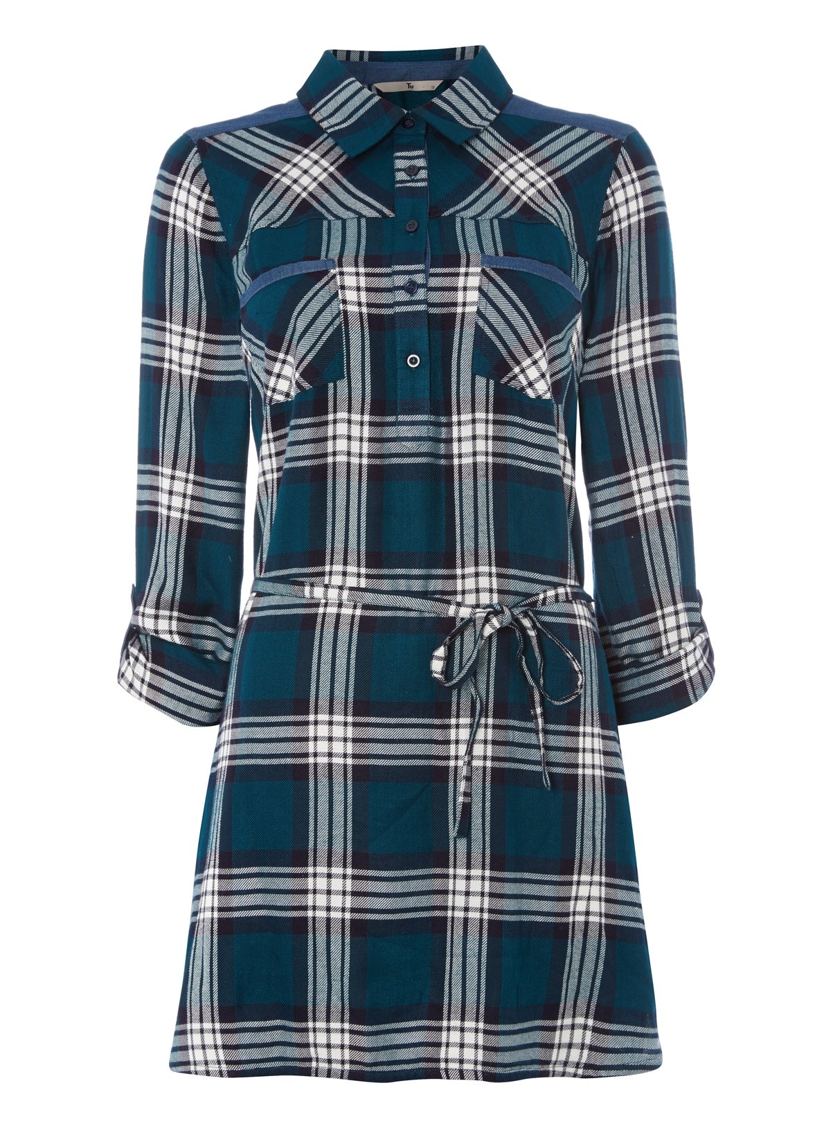 longline check shirt womens