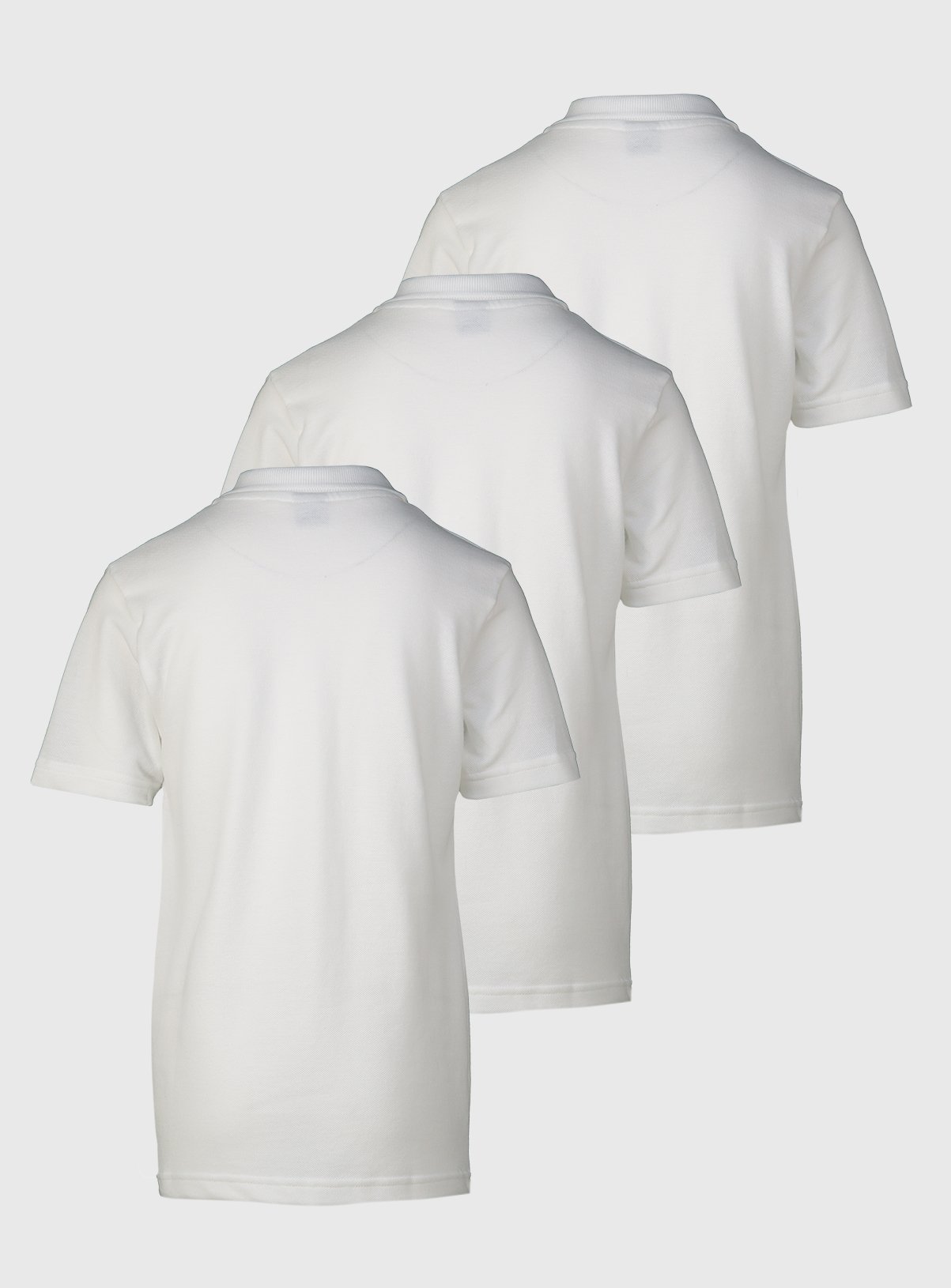 White Stain Resistant Polo Shirts 3 Pack Review