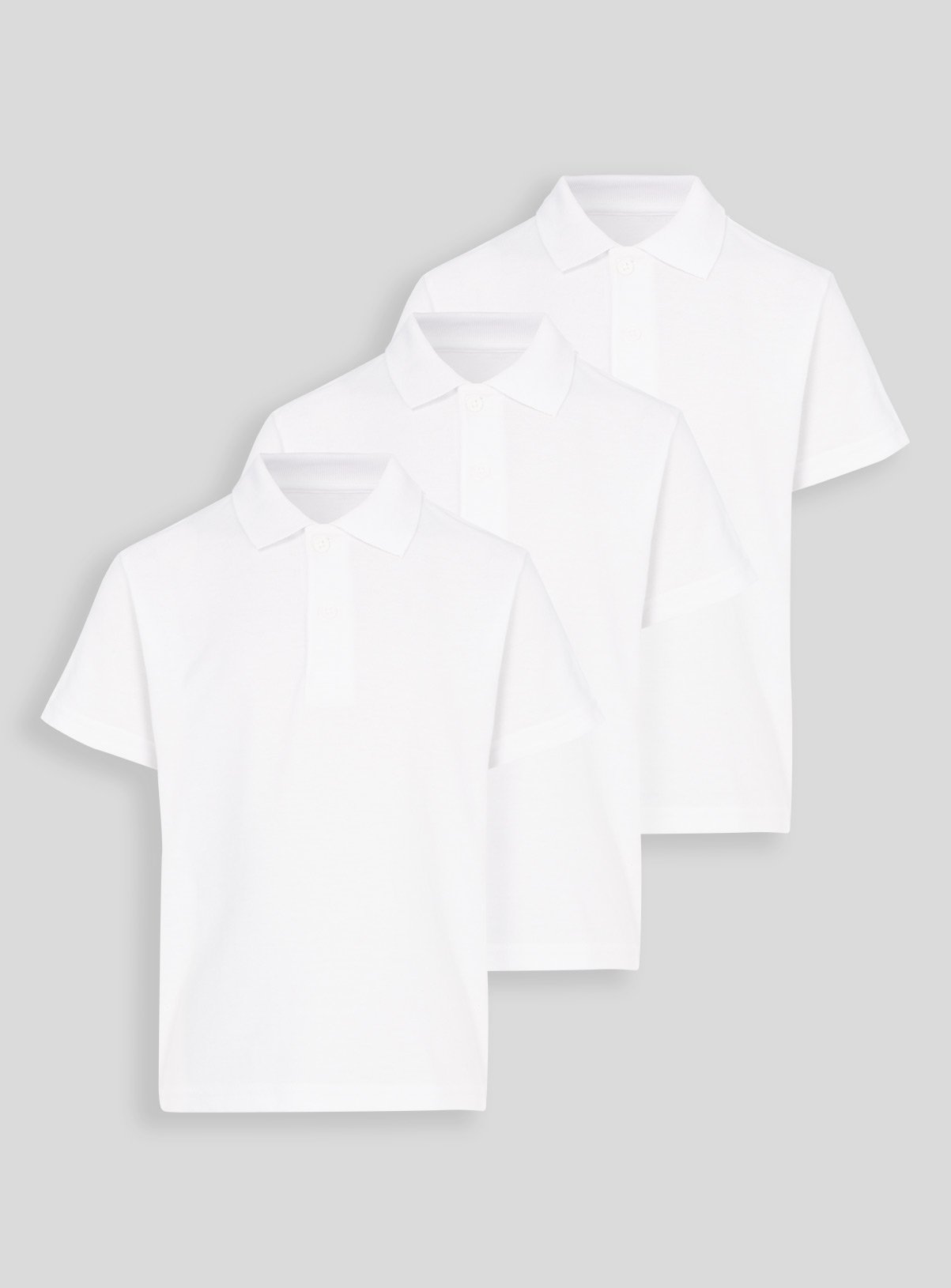 2-3 white polo shirts