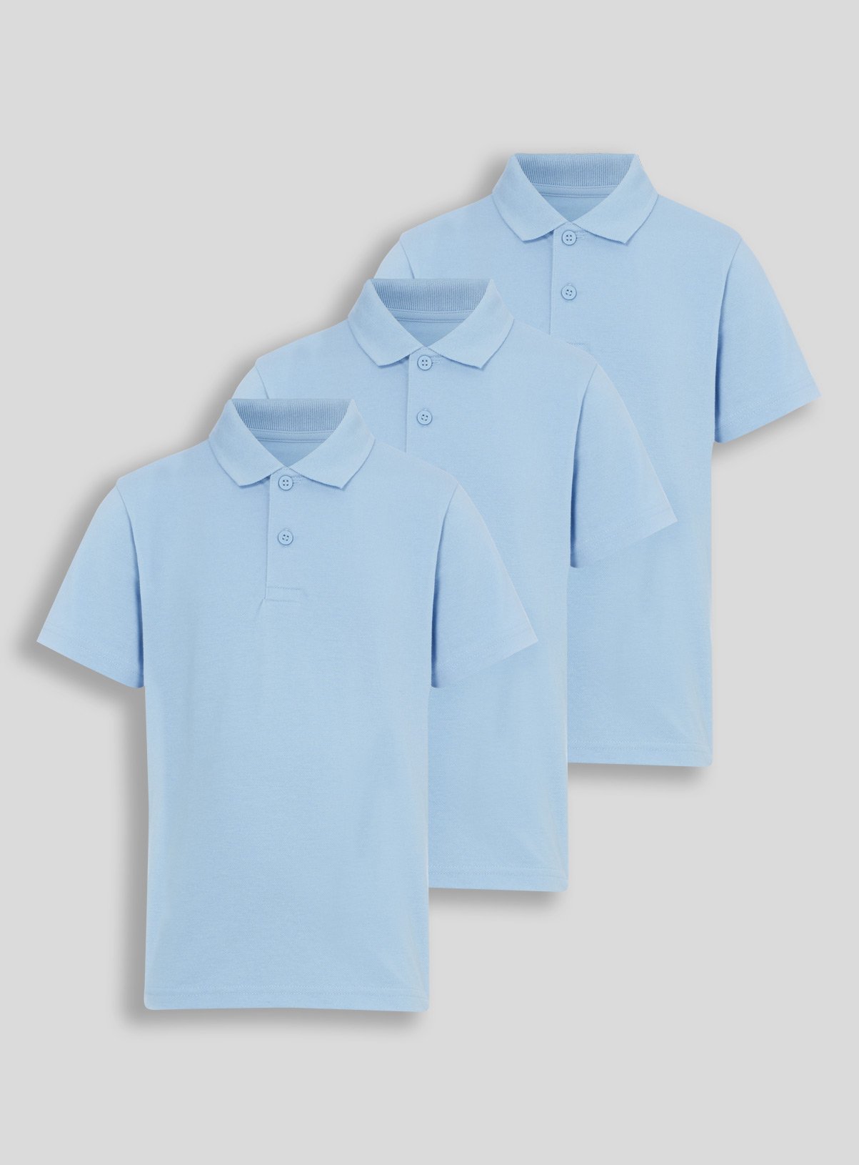 2-3 years white polo shirts