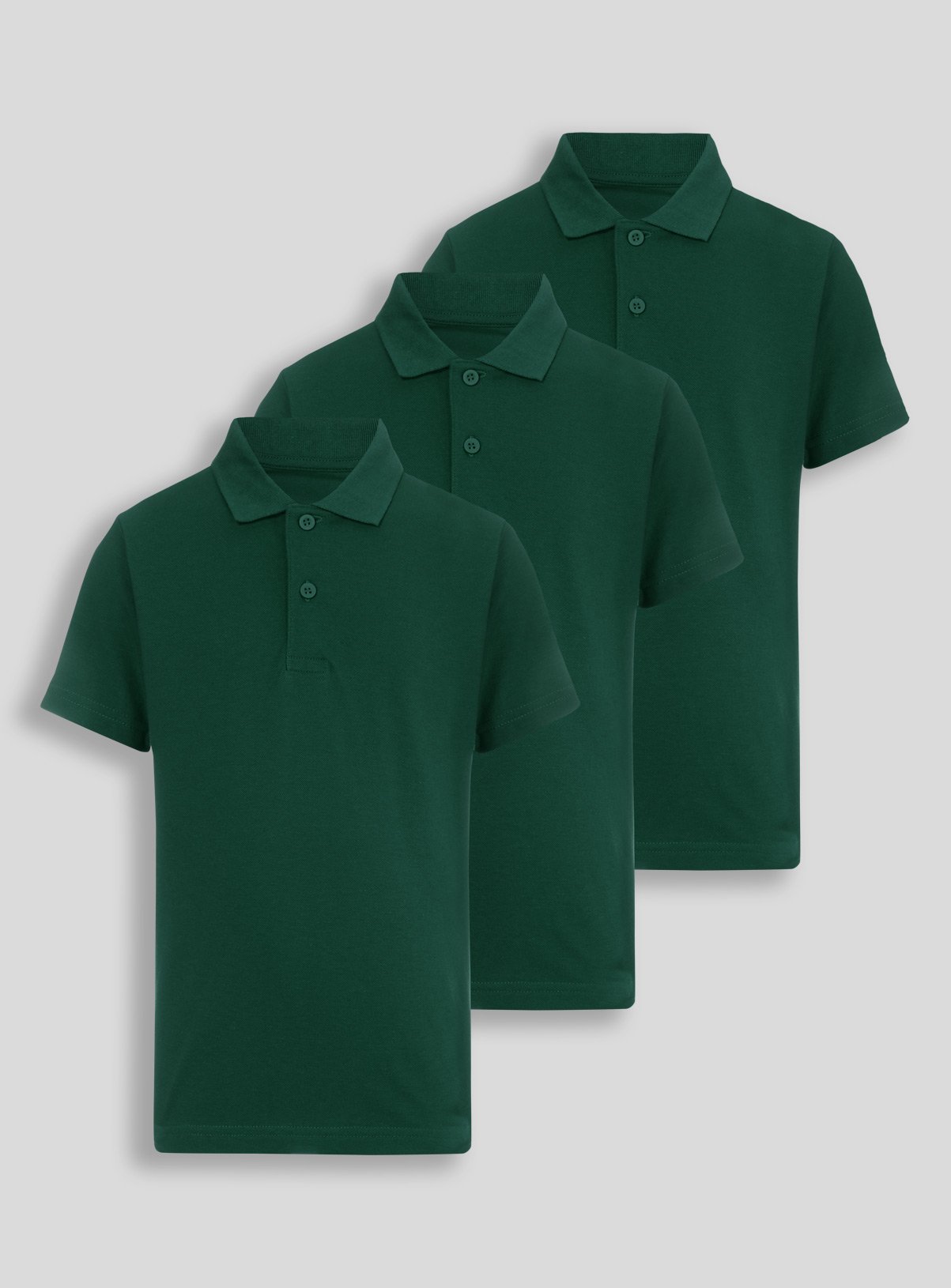 forest green polo shirt
