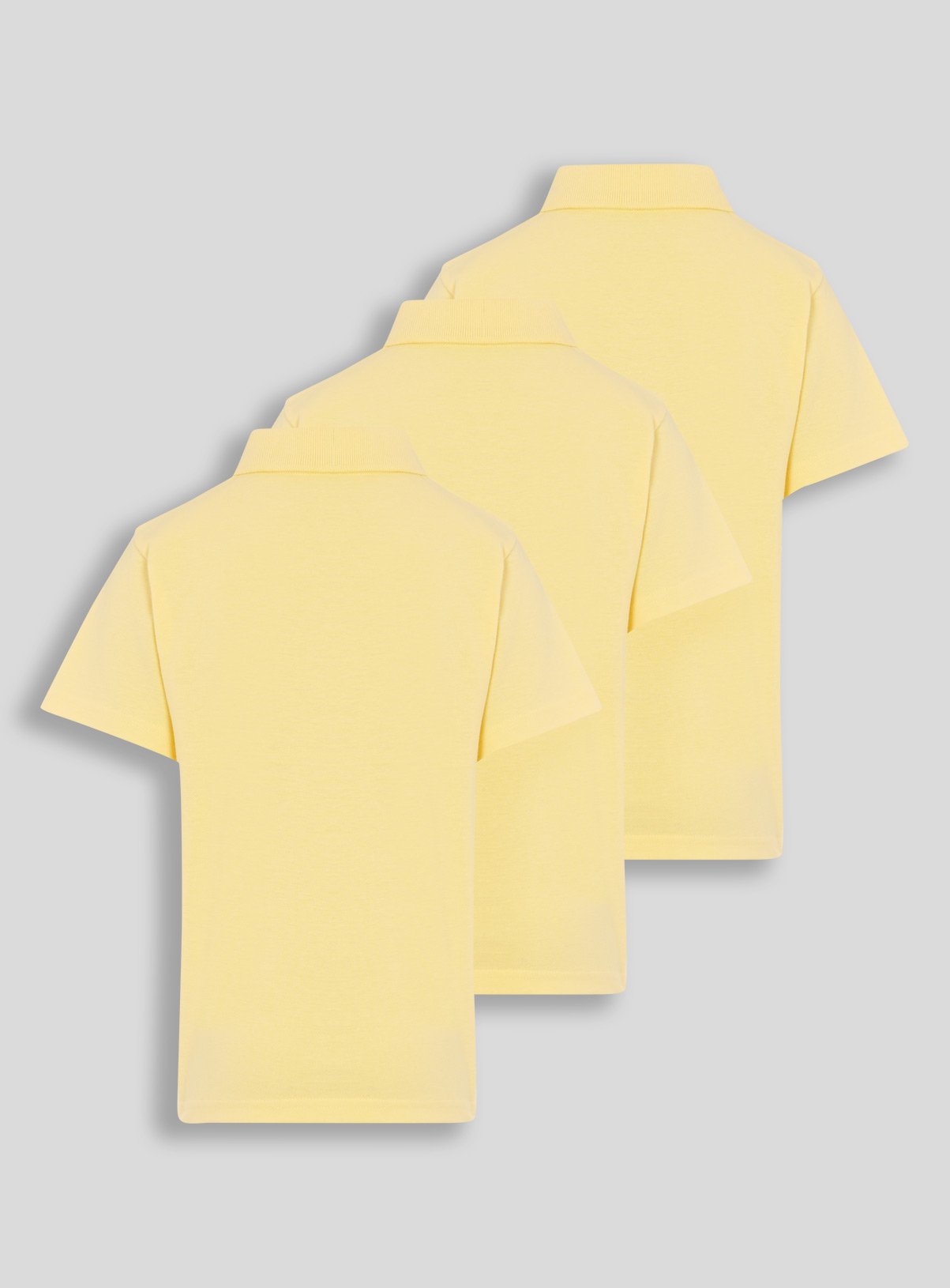 Yellow Unisex Polo Shirts 3 Pack Review