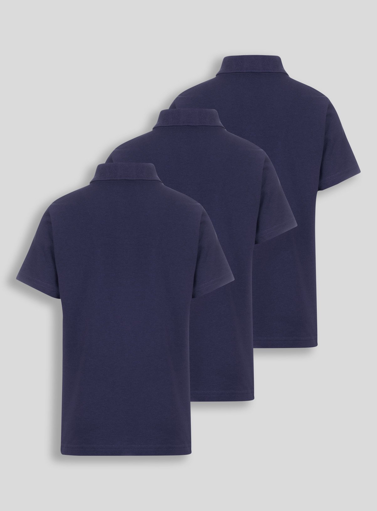 Navy Unisex Polo Shirts 3 Pack Review