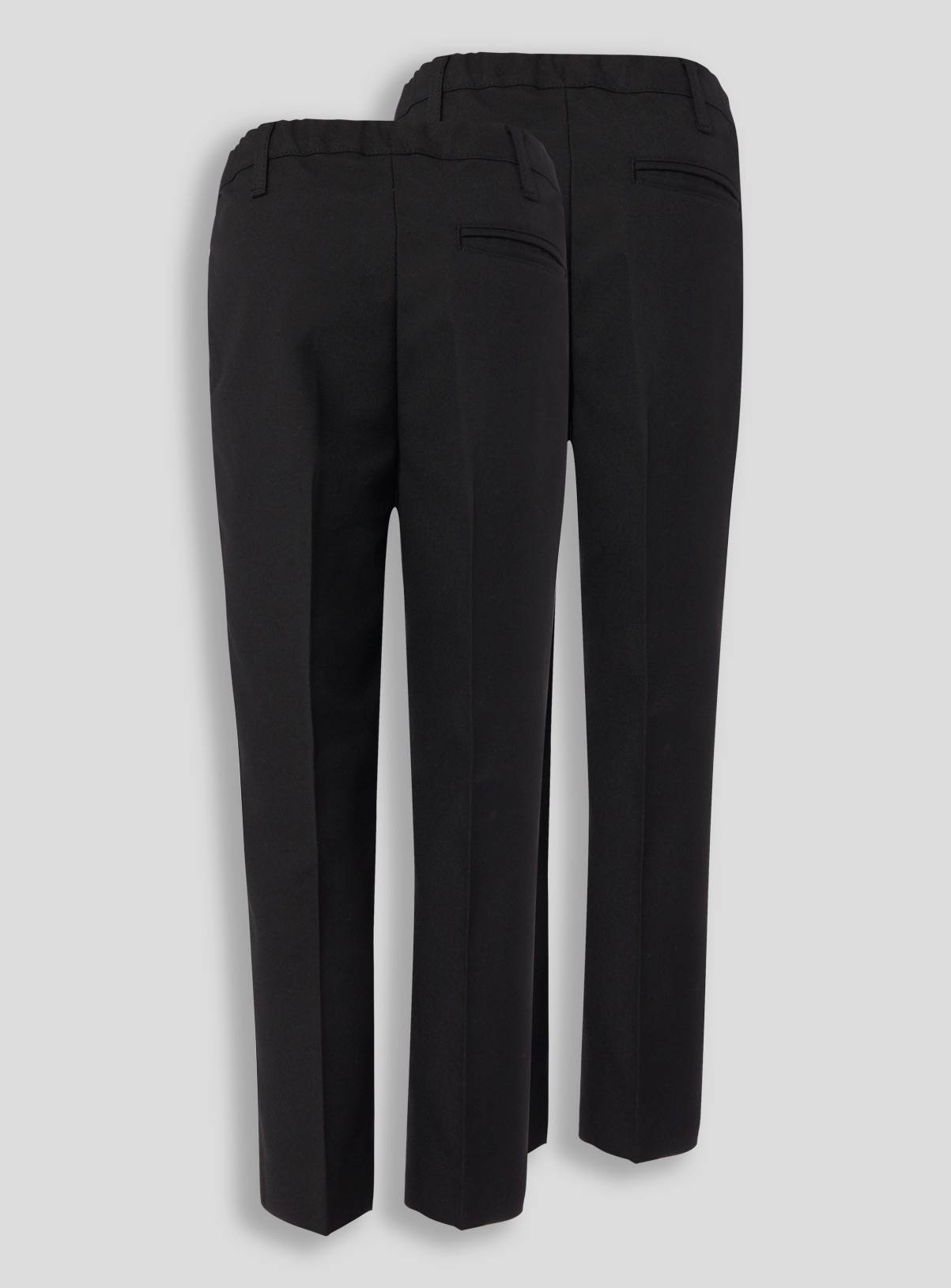 Black Reinforced Knee Trousers 2 Pack 3 years - Image 3