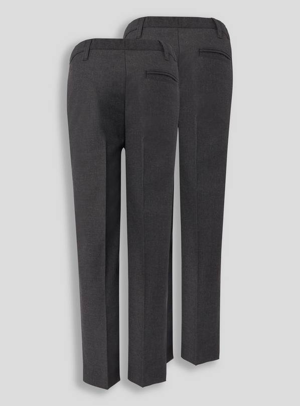 Grey skinny store school trousers womens