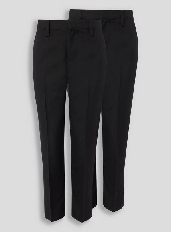 Black skinny sale school trousers womens