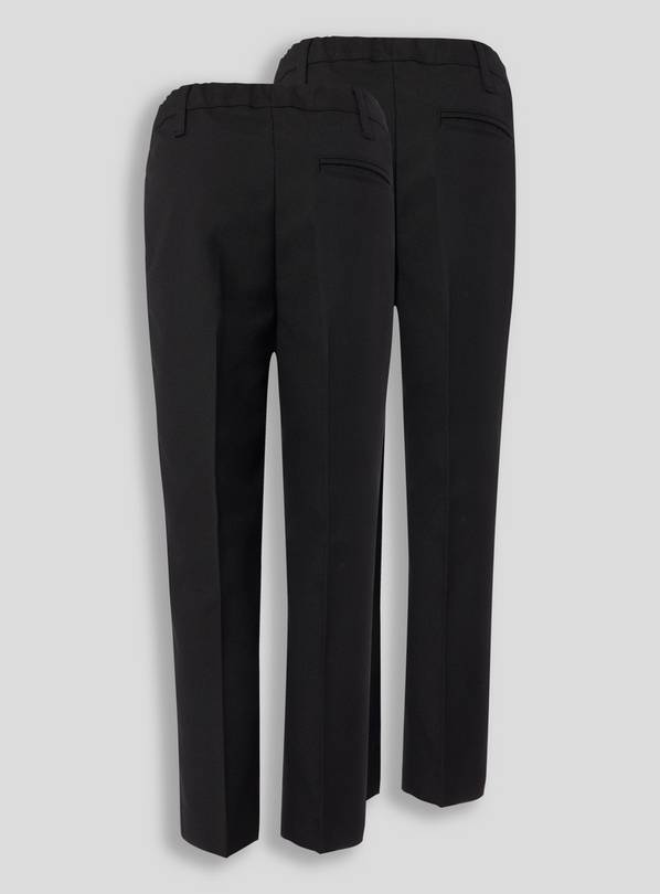 Buy Black Plain Front School Trousers (3-18yrs) from the Next UK online shop