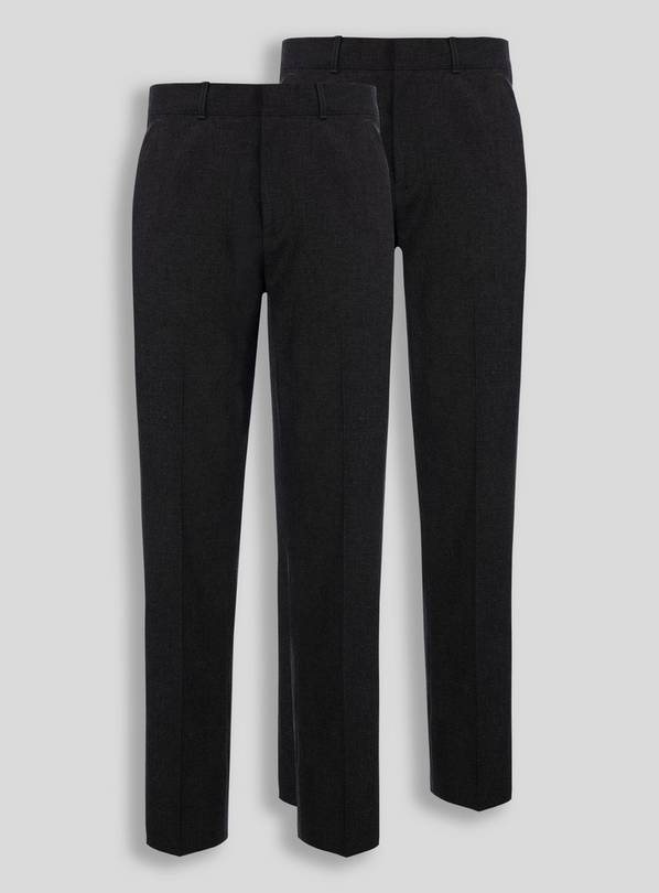 Black Trousers 2 Pack - 10 years