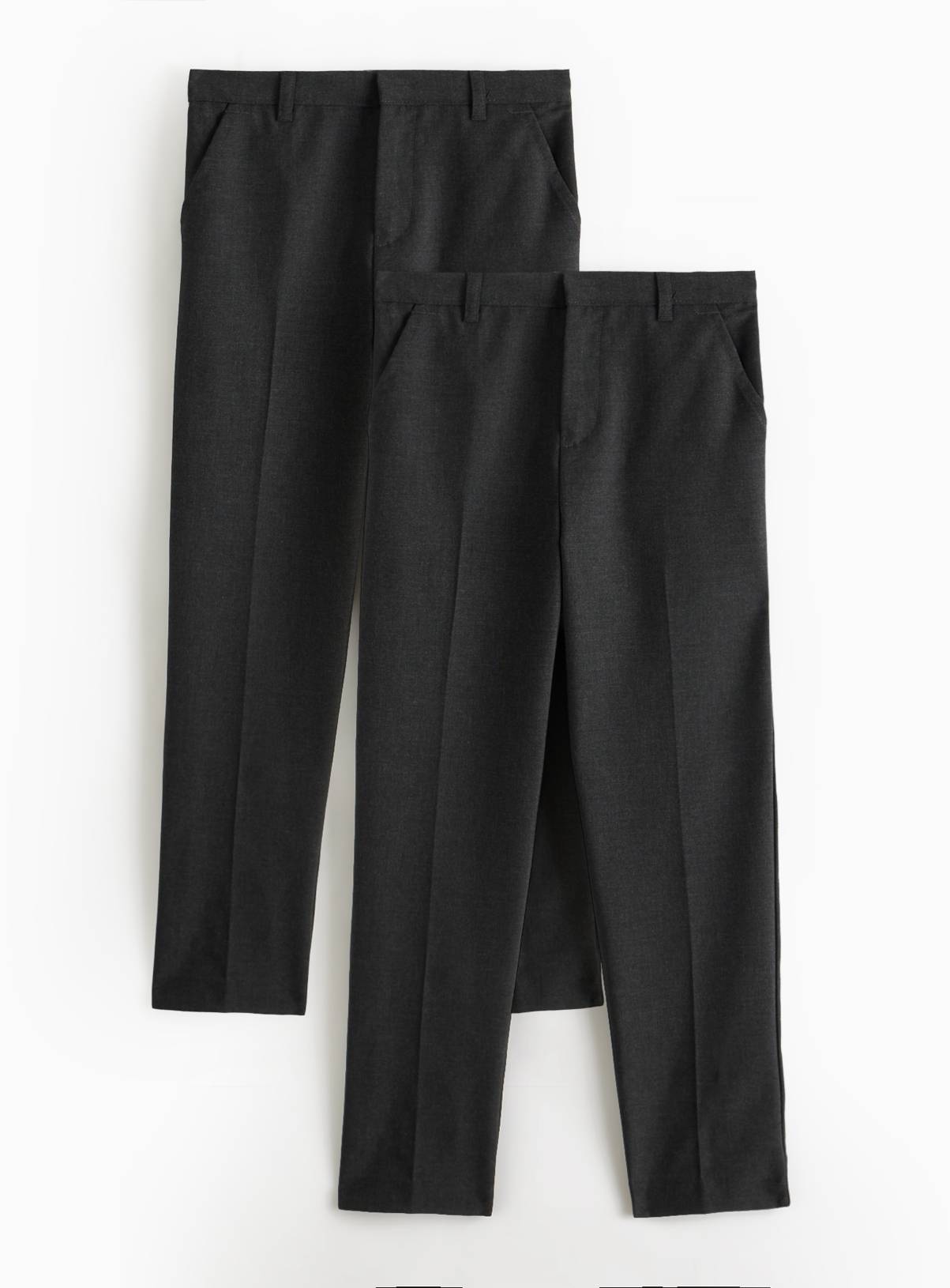 2 Pack Grey Trousers 10 years - Image 1