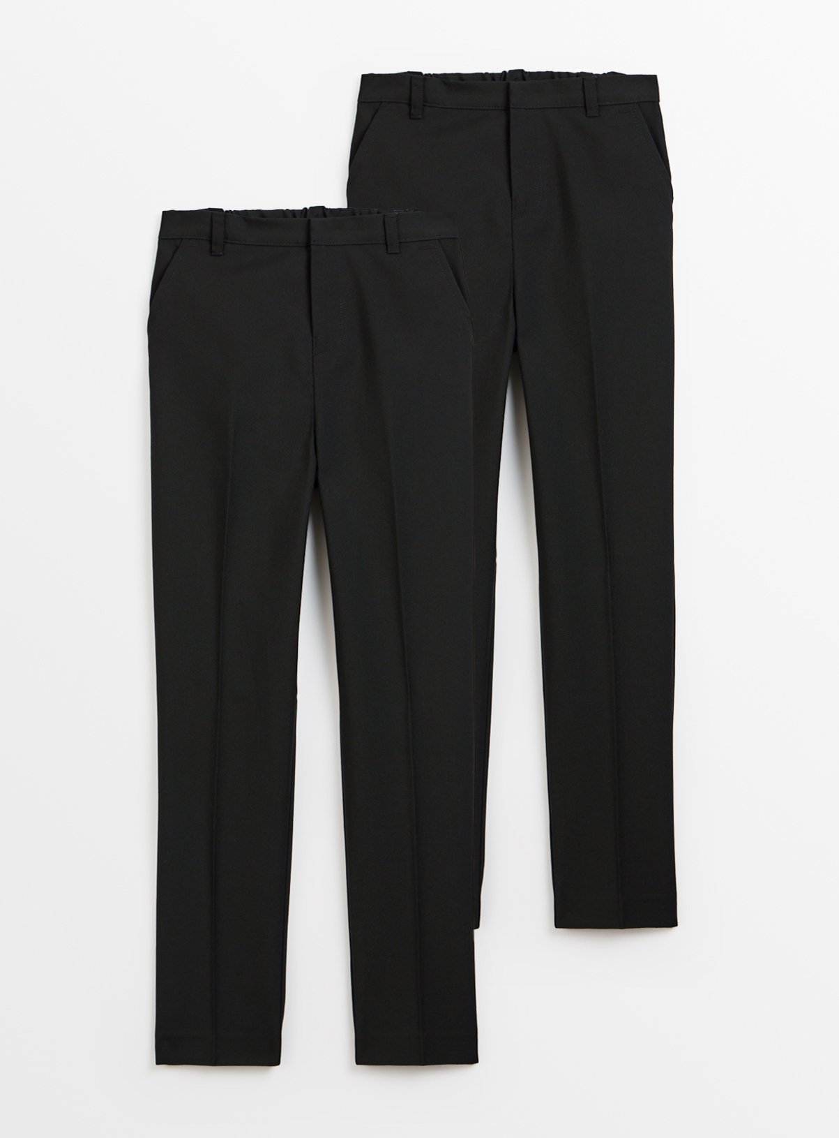 Black Longer Leg Trousers 2 Pack Review