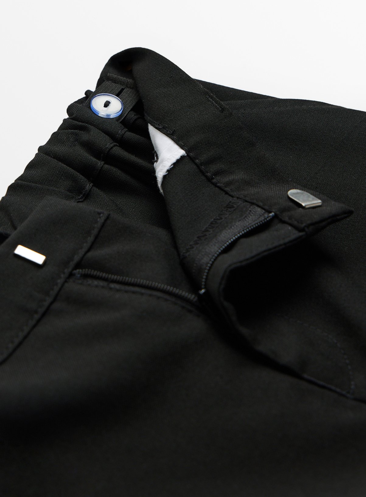 2 Pack Black Trousers Longer Leg 16 years - Image 2 thumbnail