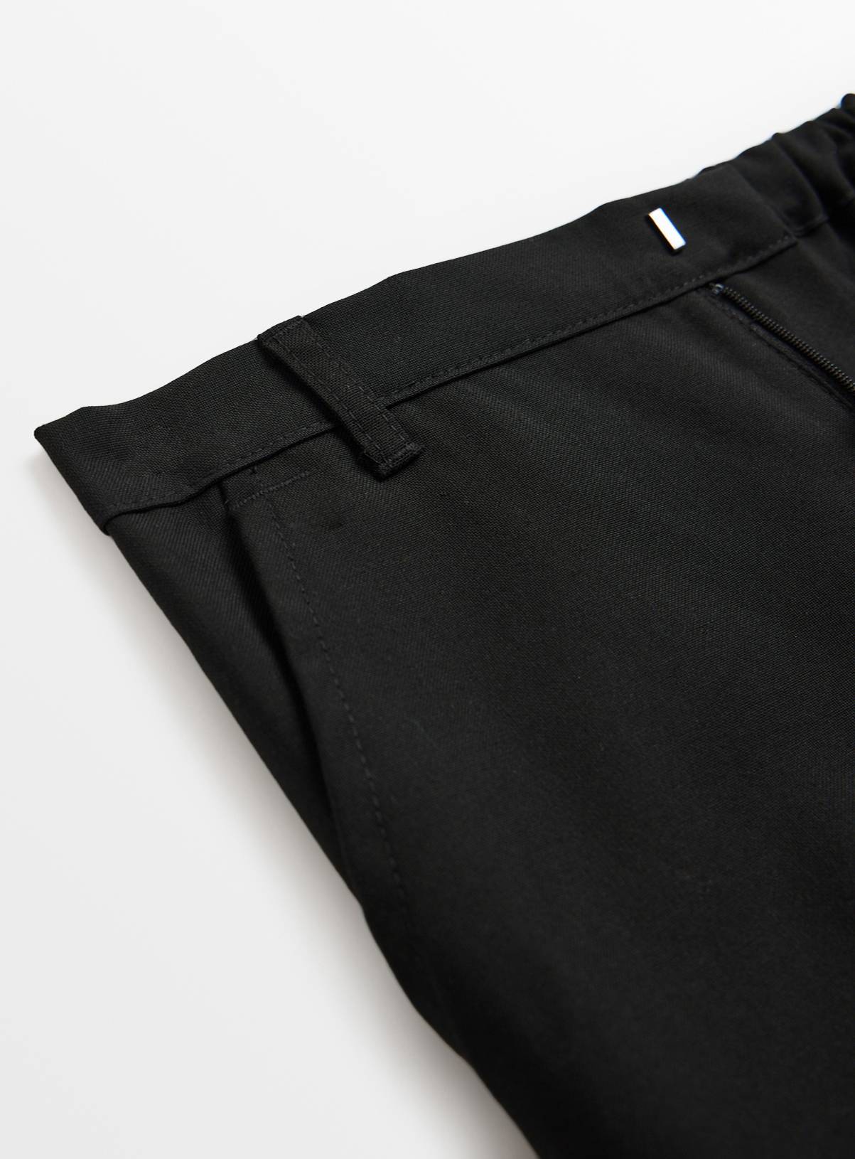2 Pack Black Trousers Longer Leg 16 years - Image 3