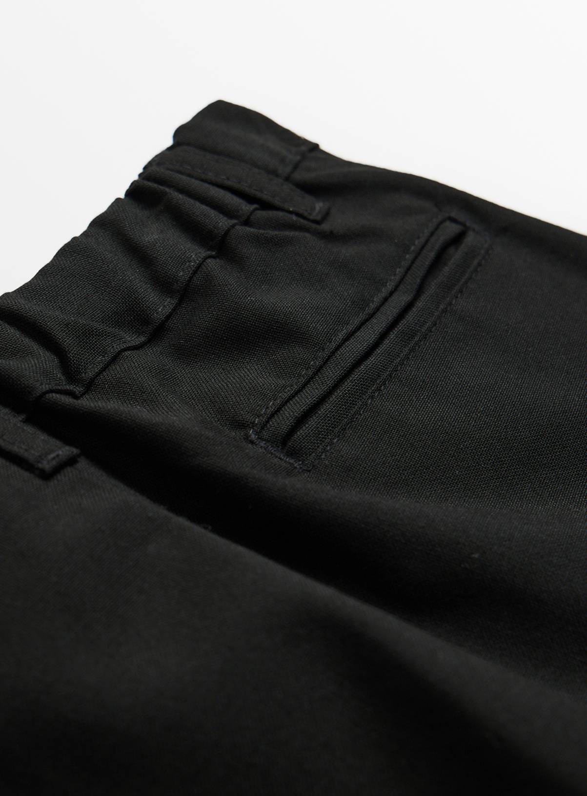 2 Pack Black Trousers Longer Leg 16 years - Image 4