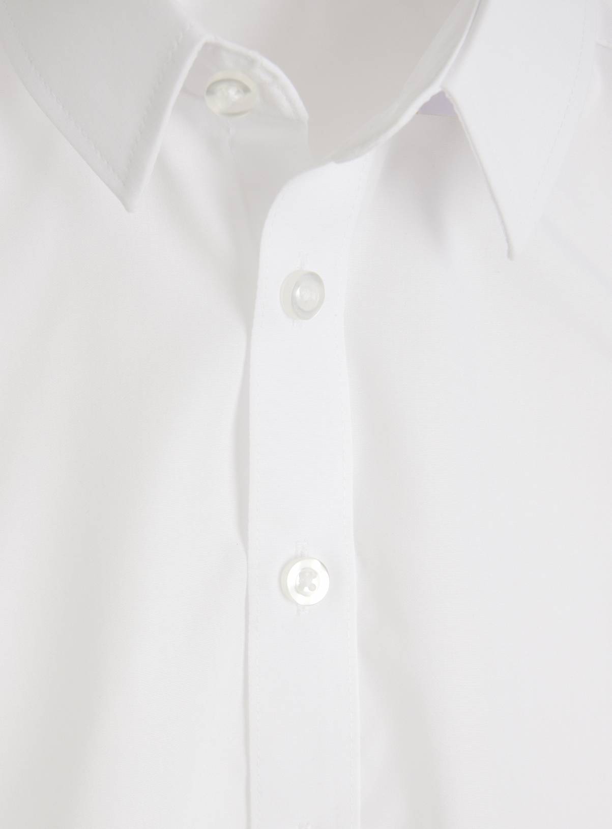 White Polyester Cotton Unisex Short Sleeve Shirts 3 Pack 5 years - Image 5