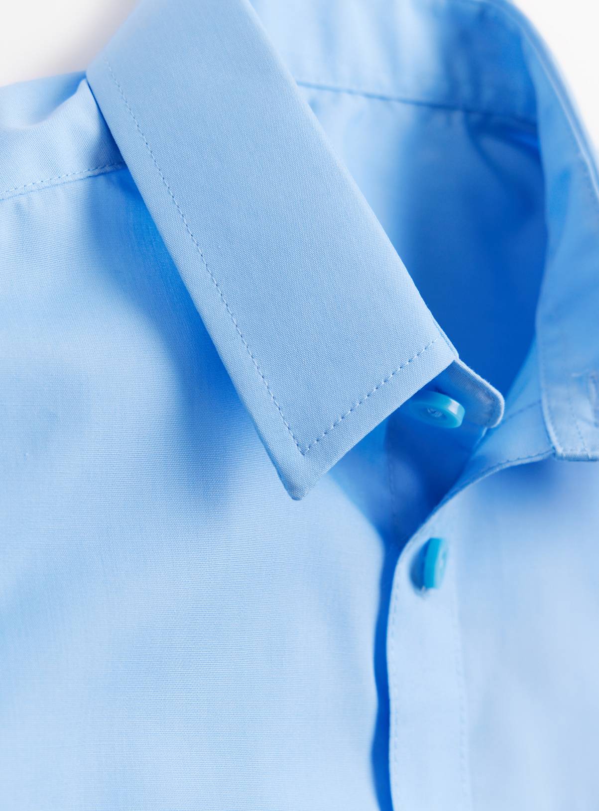 3 Pack Unisex Blue Short Sleeve Shirts 10 years - Image 4