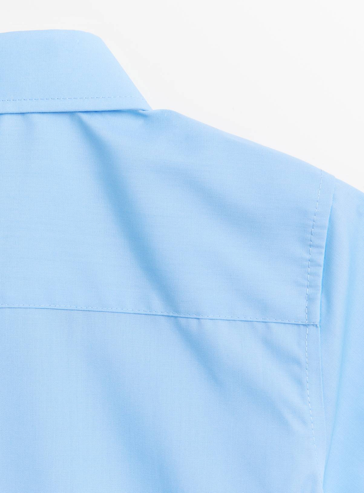 3 Pack Unisex Blue Short Sleeve Shirts 10 years - Image 6