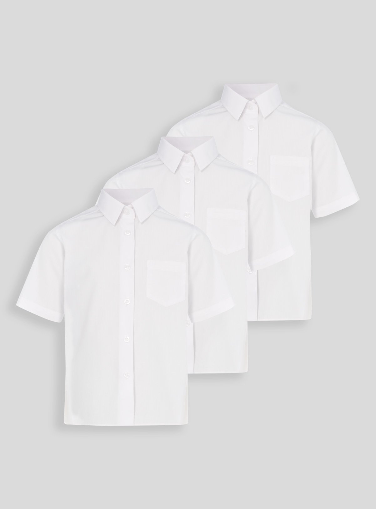 White Stain Resistant School Shirts 3 Pack Review