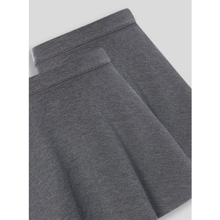 Grey Jersey Skater Skirts 2 Pack - 5 years