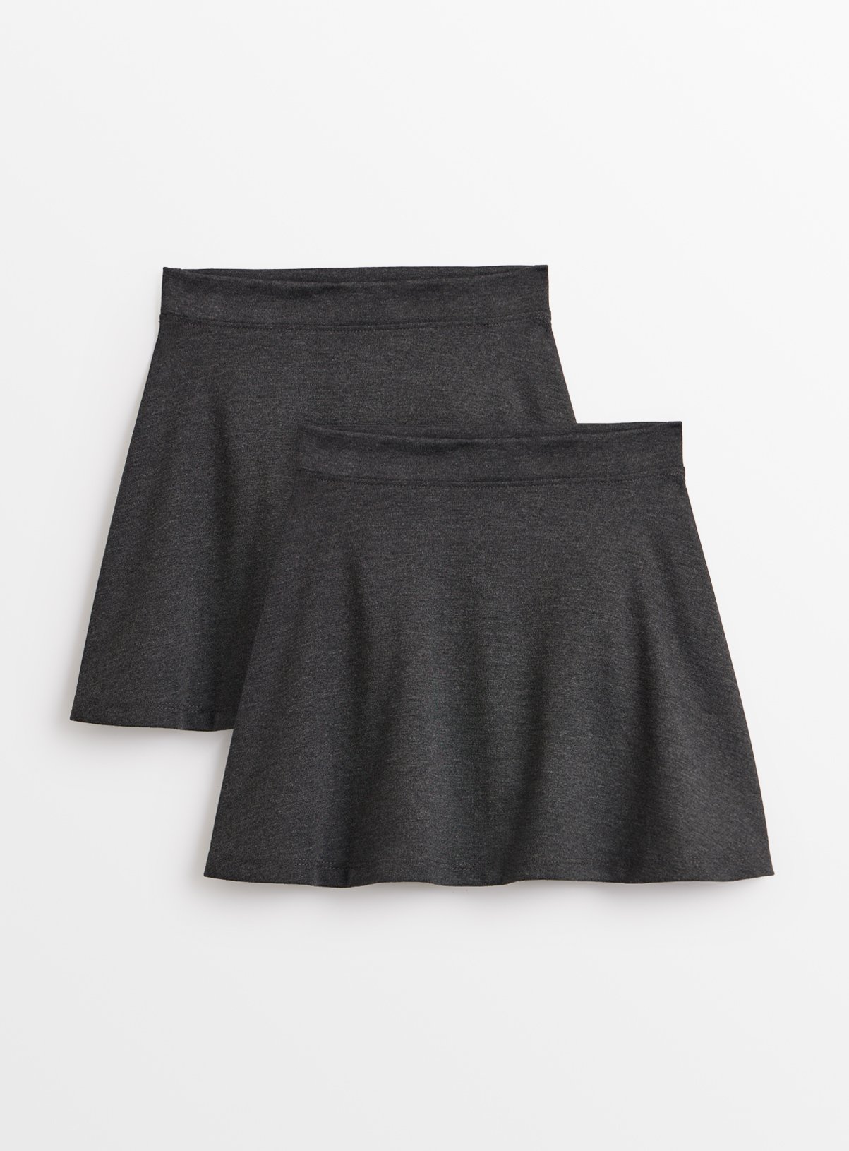 Grey Jersey Skater Skirts 2 Pack Review