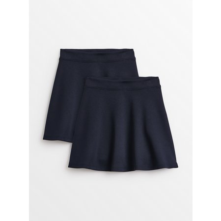 Navy Jersey Skater Skirts 2 Pack - 3 years