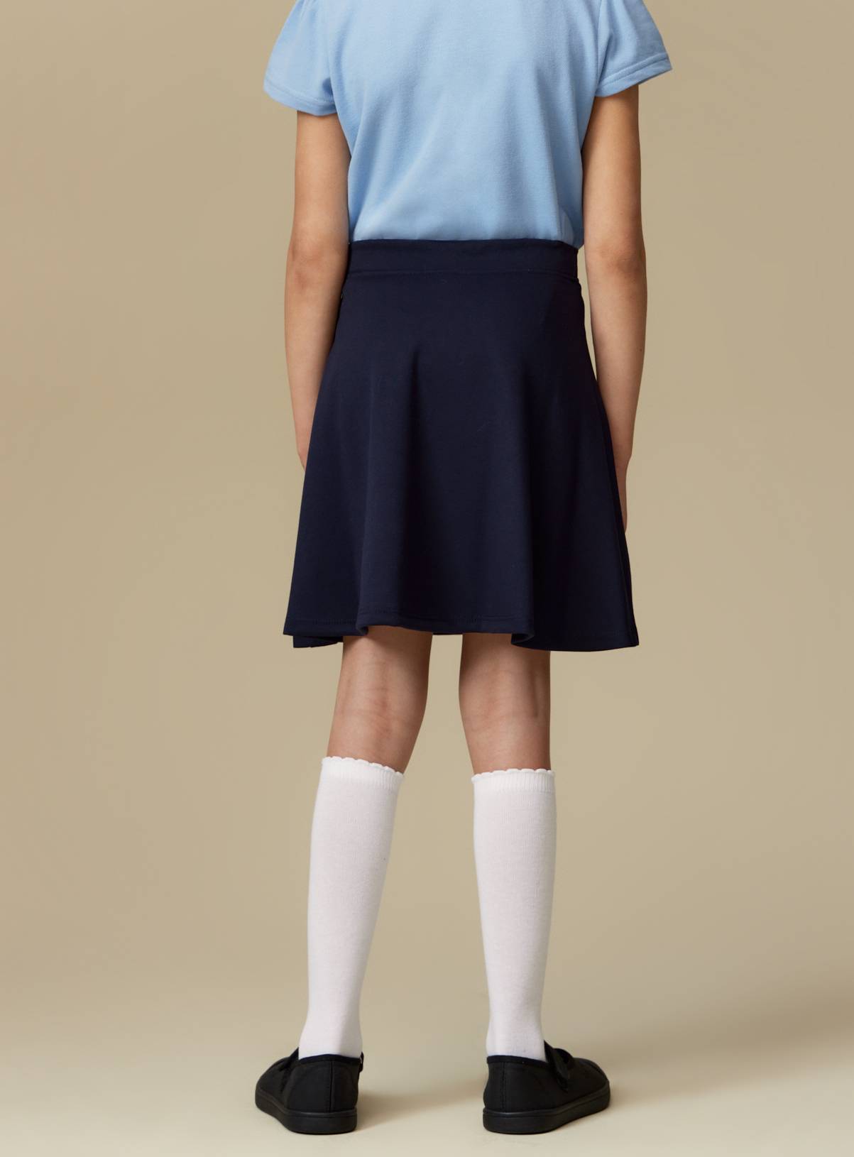 2 Pack Navy Jersey Skater Skirts 6 years - Image 5