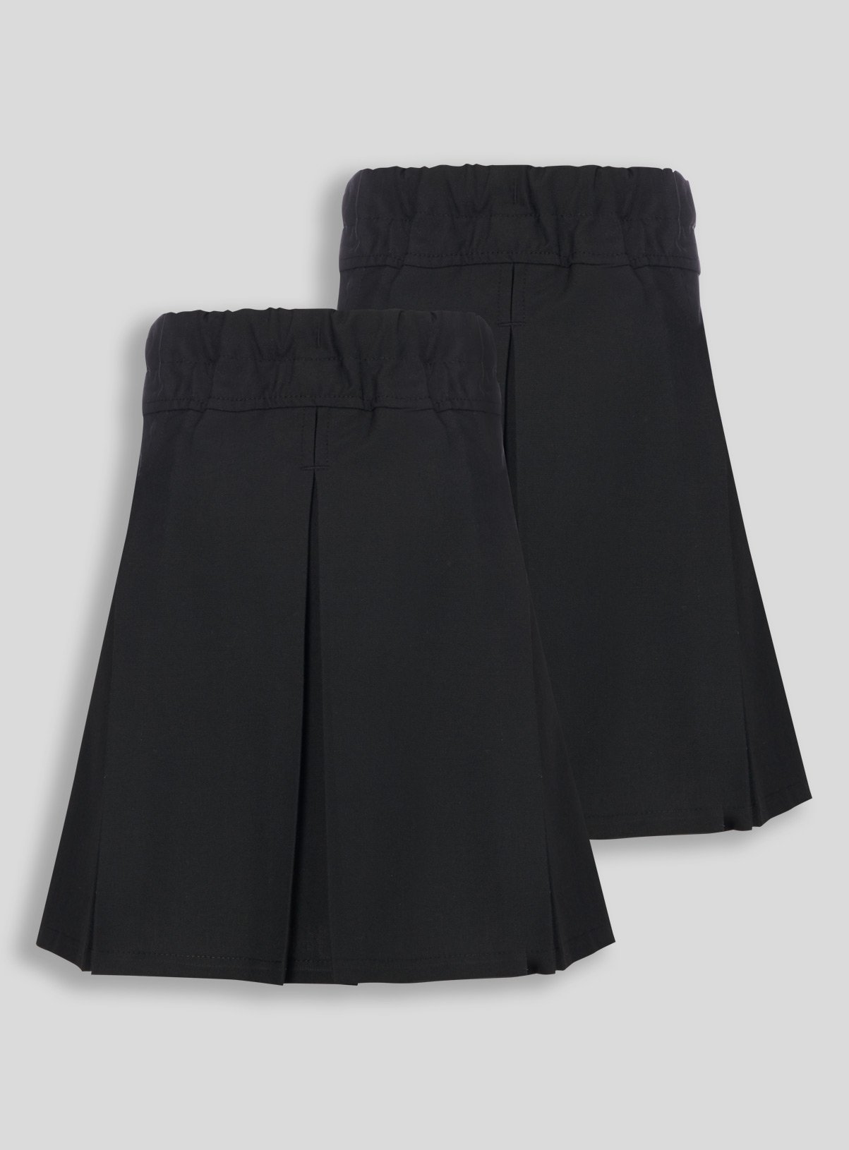 Black Plus Fit Permanent Pleat Skirt 2 Pack Review