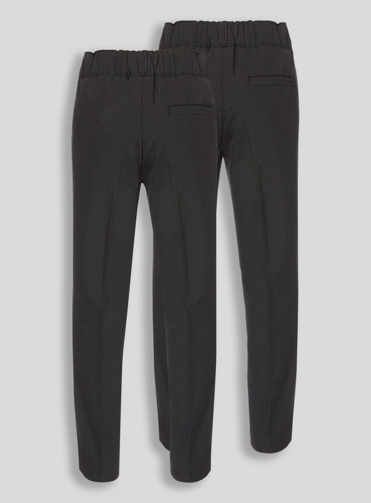Black Woven Trousers 2 Pack 11 years - Image 2 thumbnail