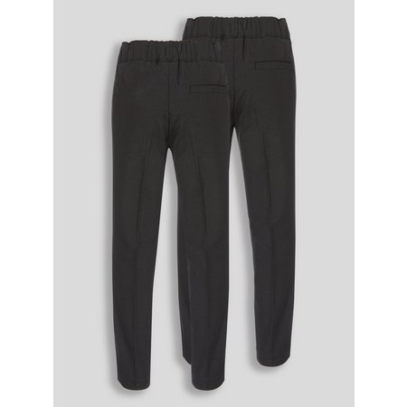 Black Woven Trousers 2 Pack - 3 years