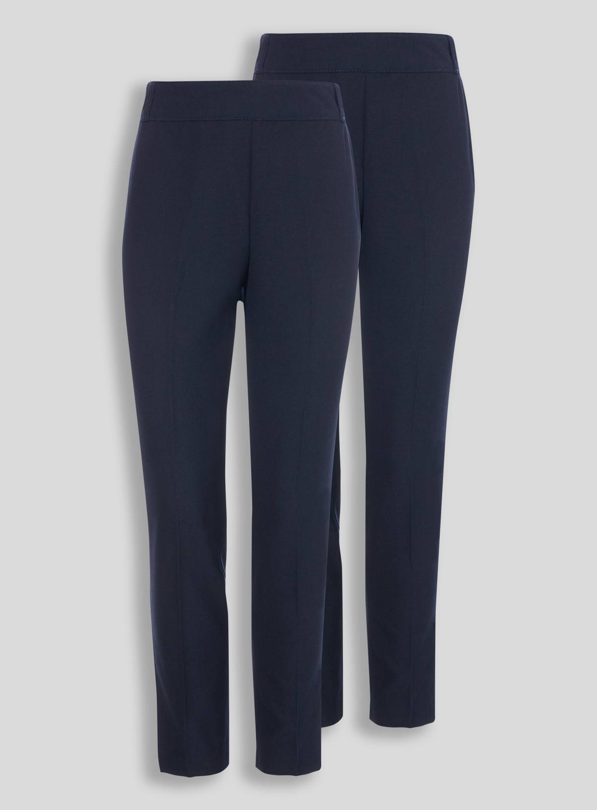 Navy Woven Trousers 2 Pack 5 years - Image 1
