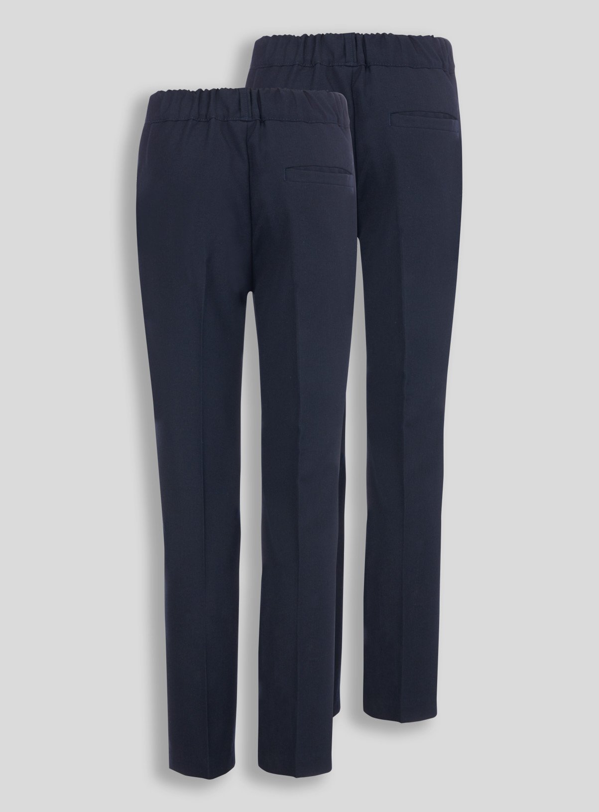 Navy Woven Trousers 2 Pack 5 years - Image 2 thumbnail