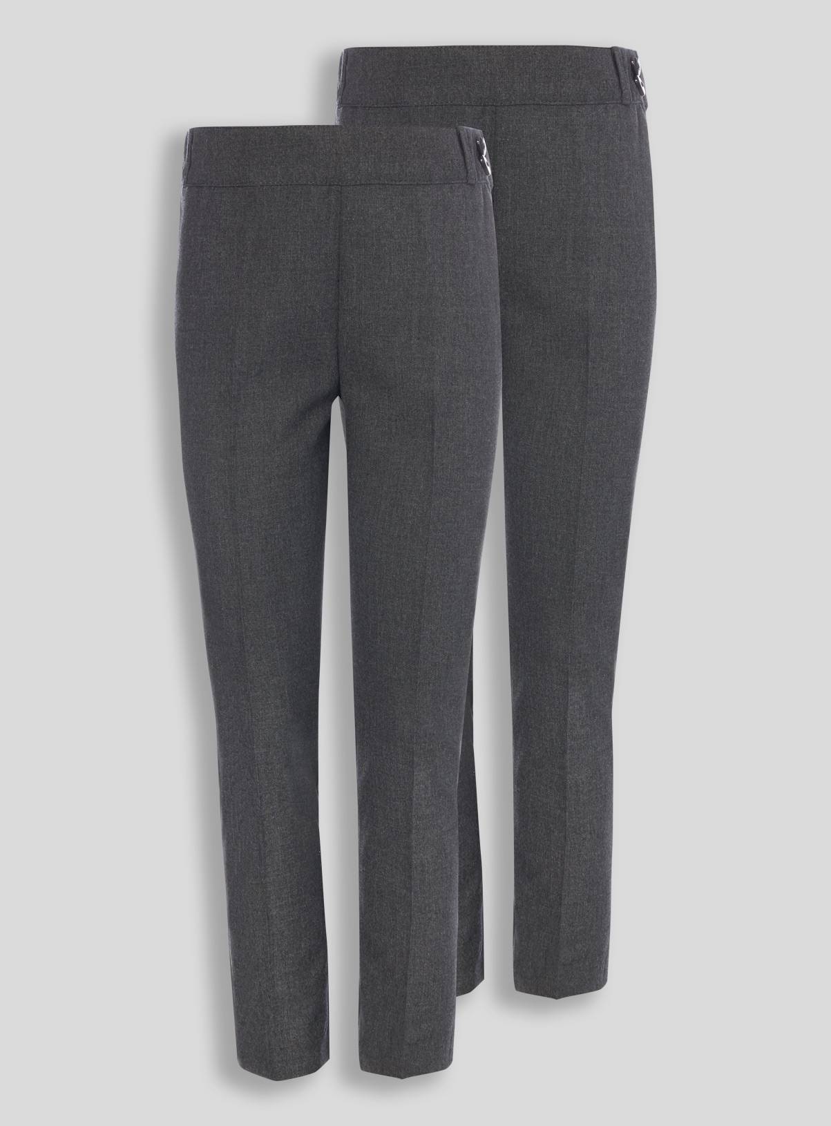 Grey Plus Fit Trousers 2 Pack 5 years - Image 1