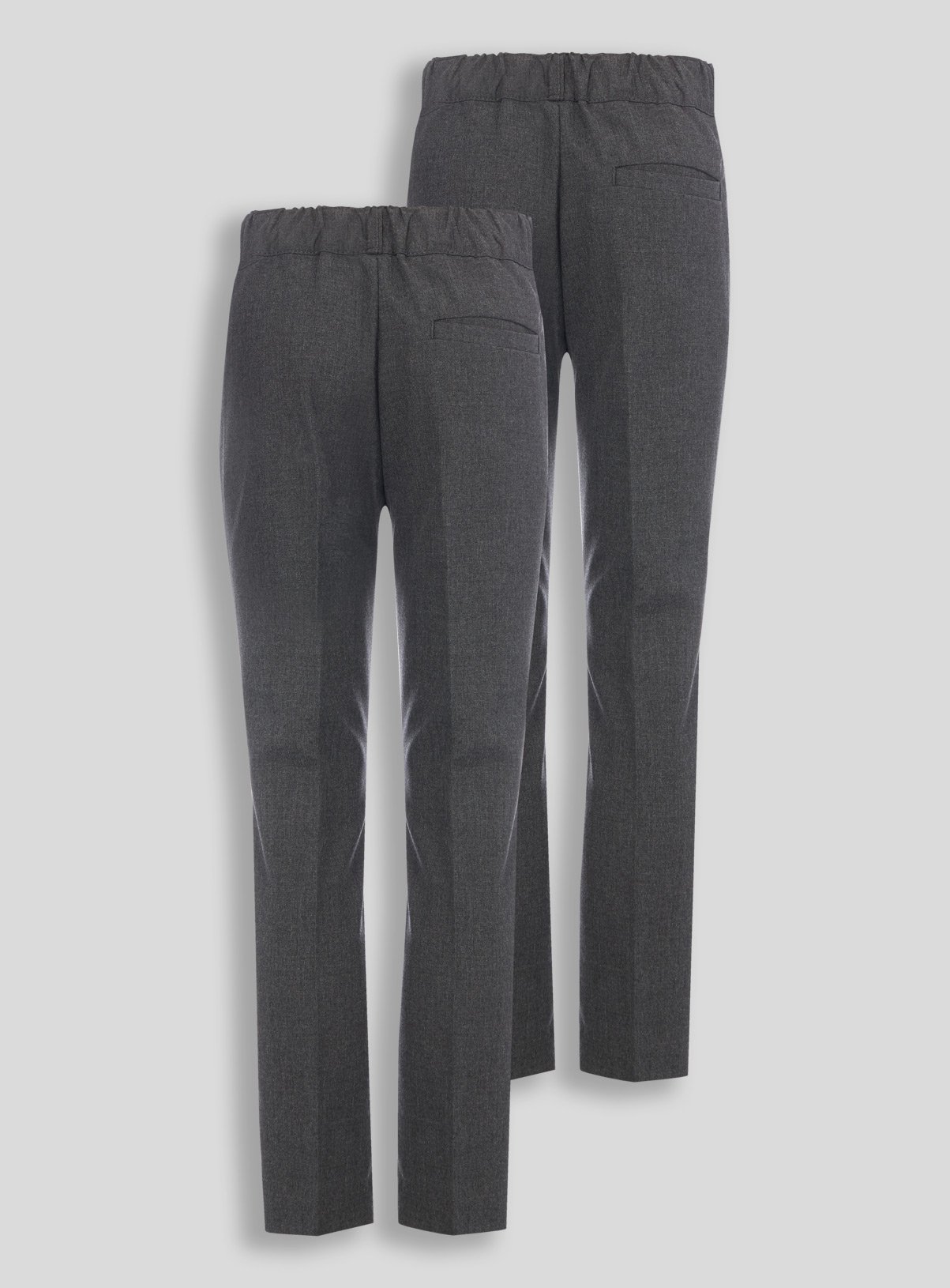 Grey Plus Fit Trousers 2 Pack 5 years - Image 2 thumbnail