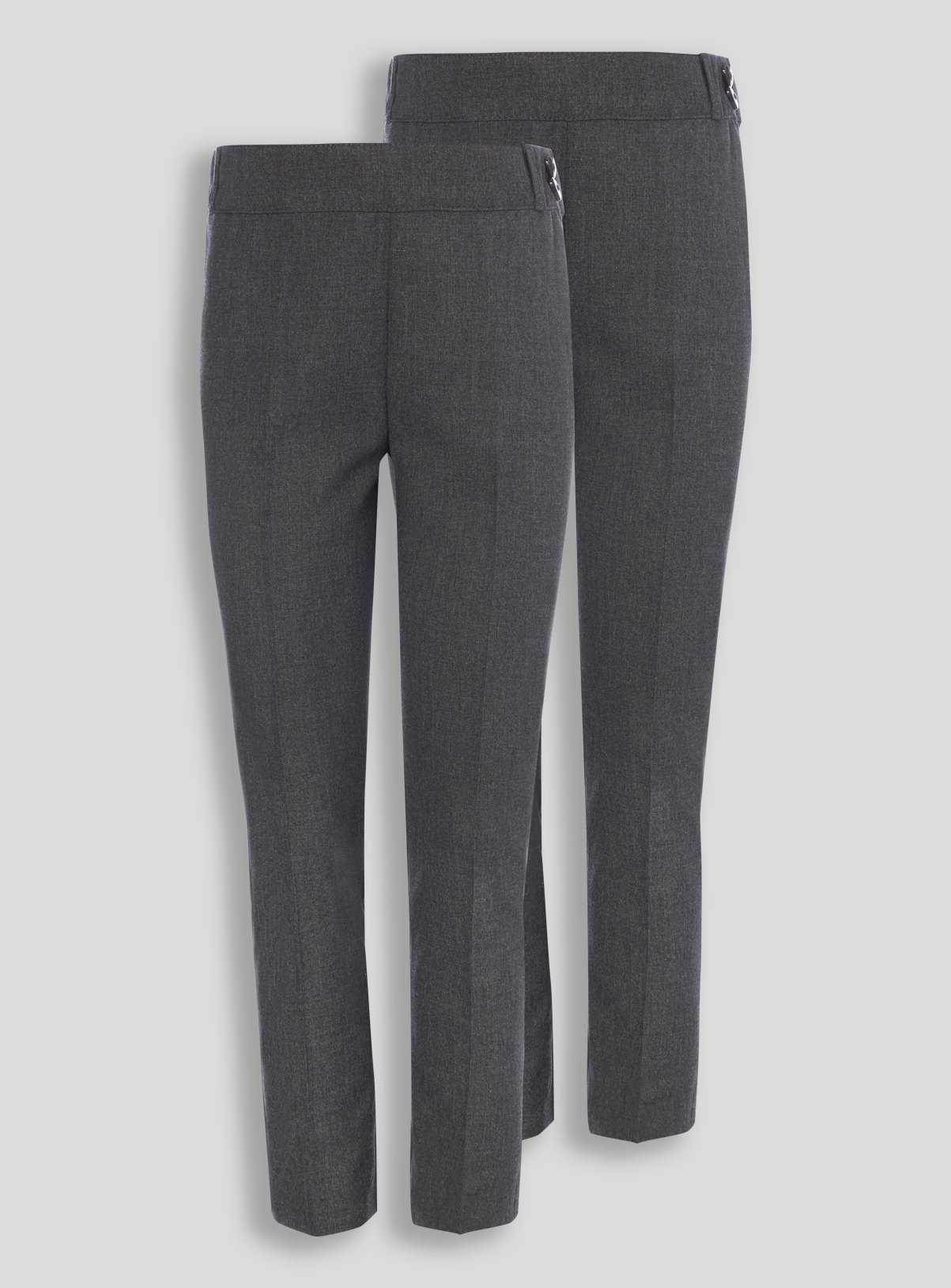 Grey Grey 2 Pack Woven Trousers - Tu by Sainsbury's