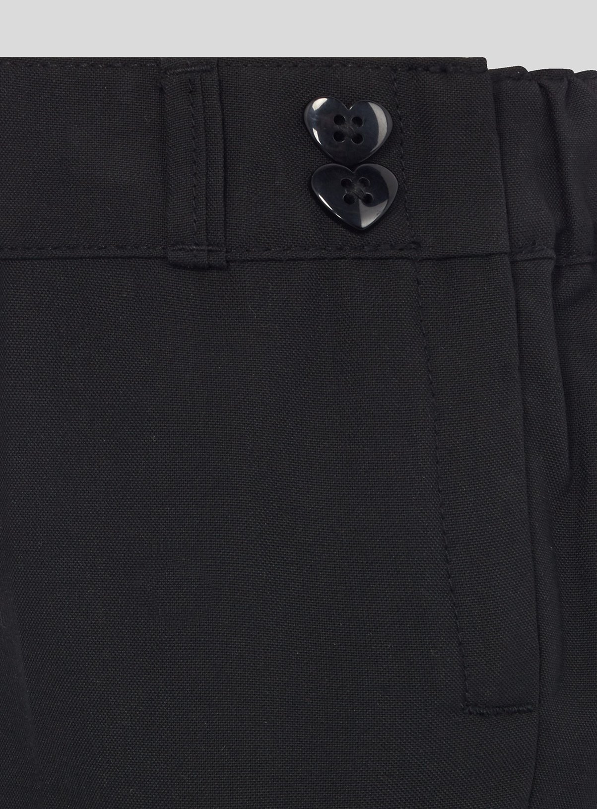 Black Woven Trousers Plus Fit 2 Pack 7 years - Image 3 thumbnail