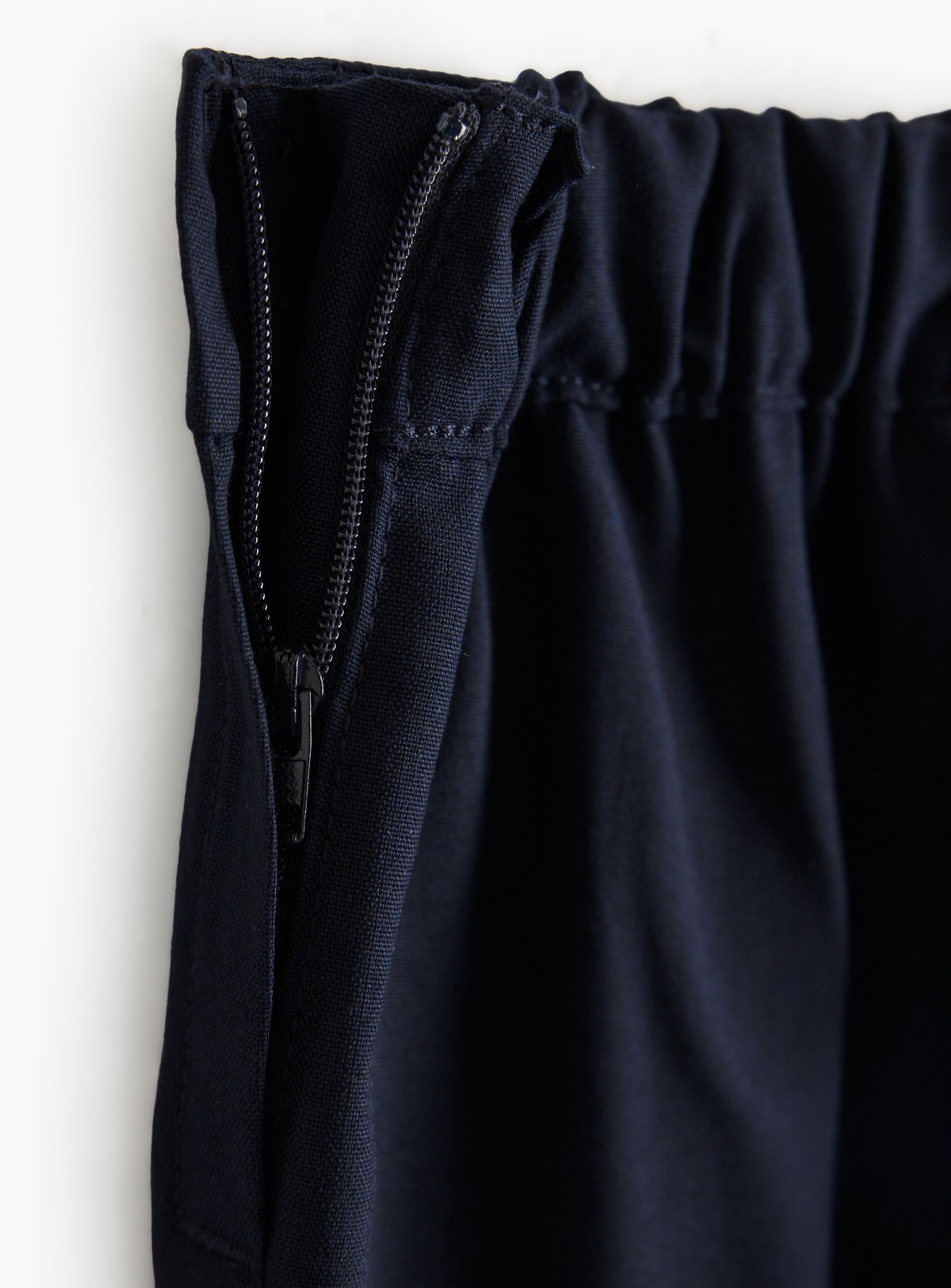 2 Pack Navy Woven Trousers 12 years - Image 3 thumbnail