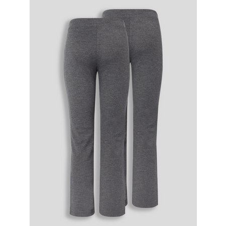 Grey Jersey Trousers 2 Pack - 2 years